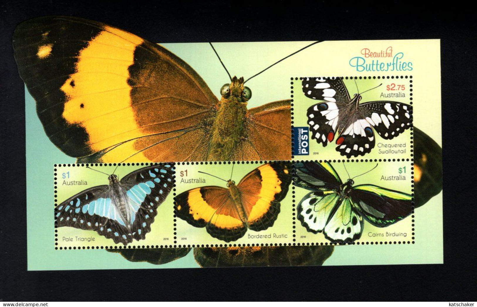 1924785093 2016 SCOTT 4484A  (XX)  POSTFRIS  MINT NEVER HINGED - FAUNA - BUTTERFLIES - Ongebruikt