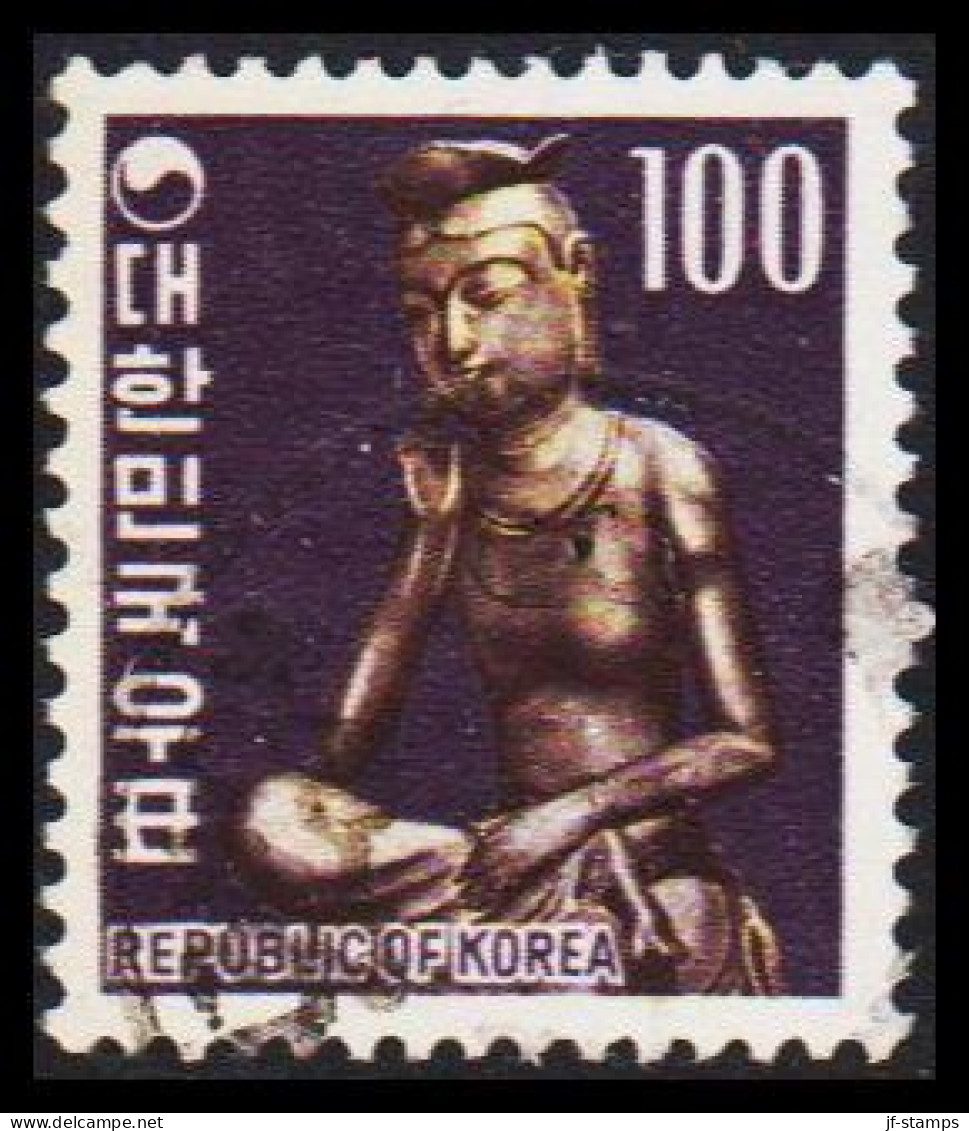 1969. COREE SOUTH. Country Symbols. 100 W. Sitting Budha. (Michel 658) - JF538982 - Corée Du Sud