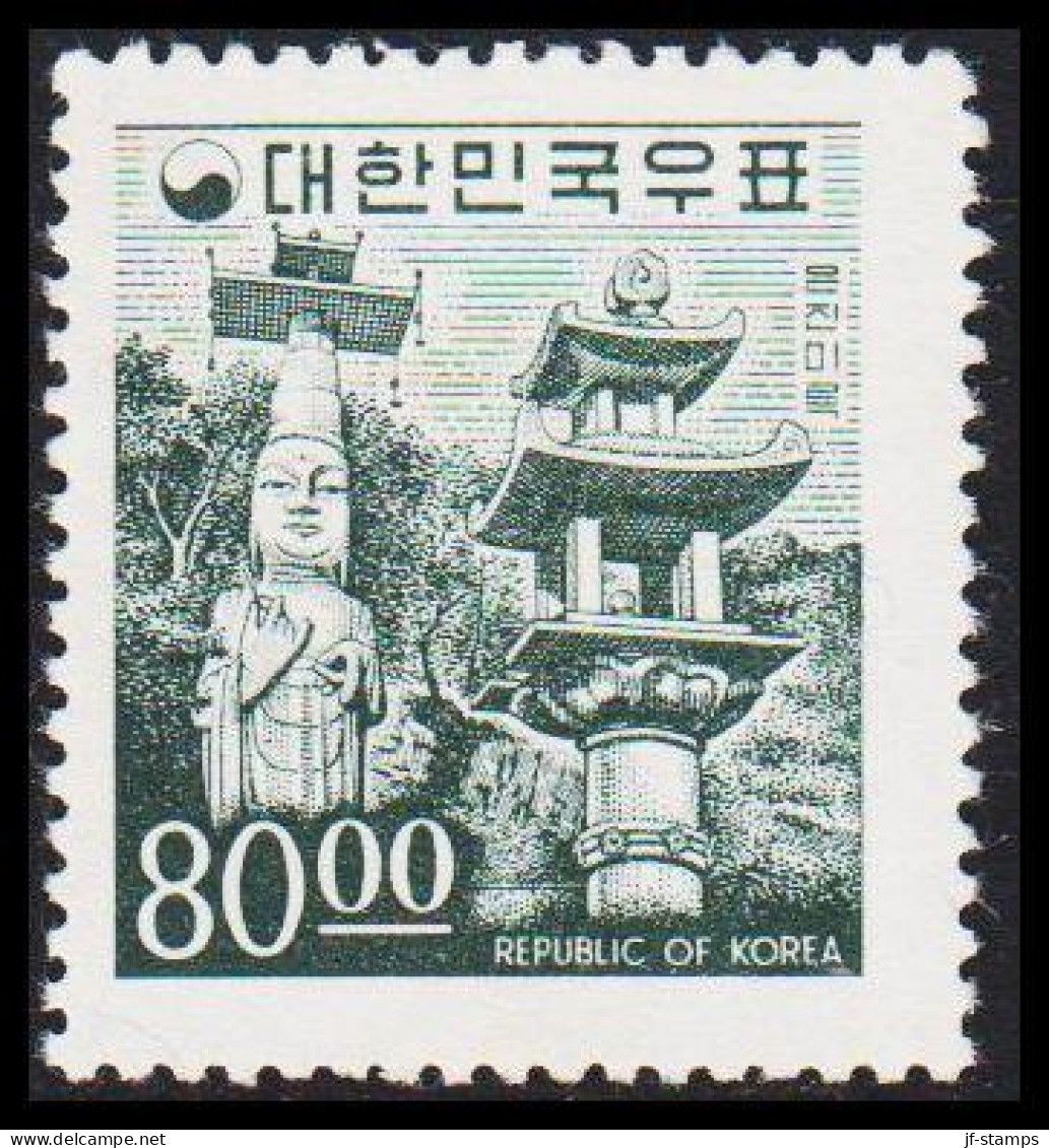 1966. COREE SOUTH. Kwanchoksa-Tempel. 80.00 W. Never Hinged. (Michel 548) - JF538987 - Corée Du Sud