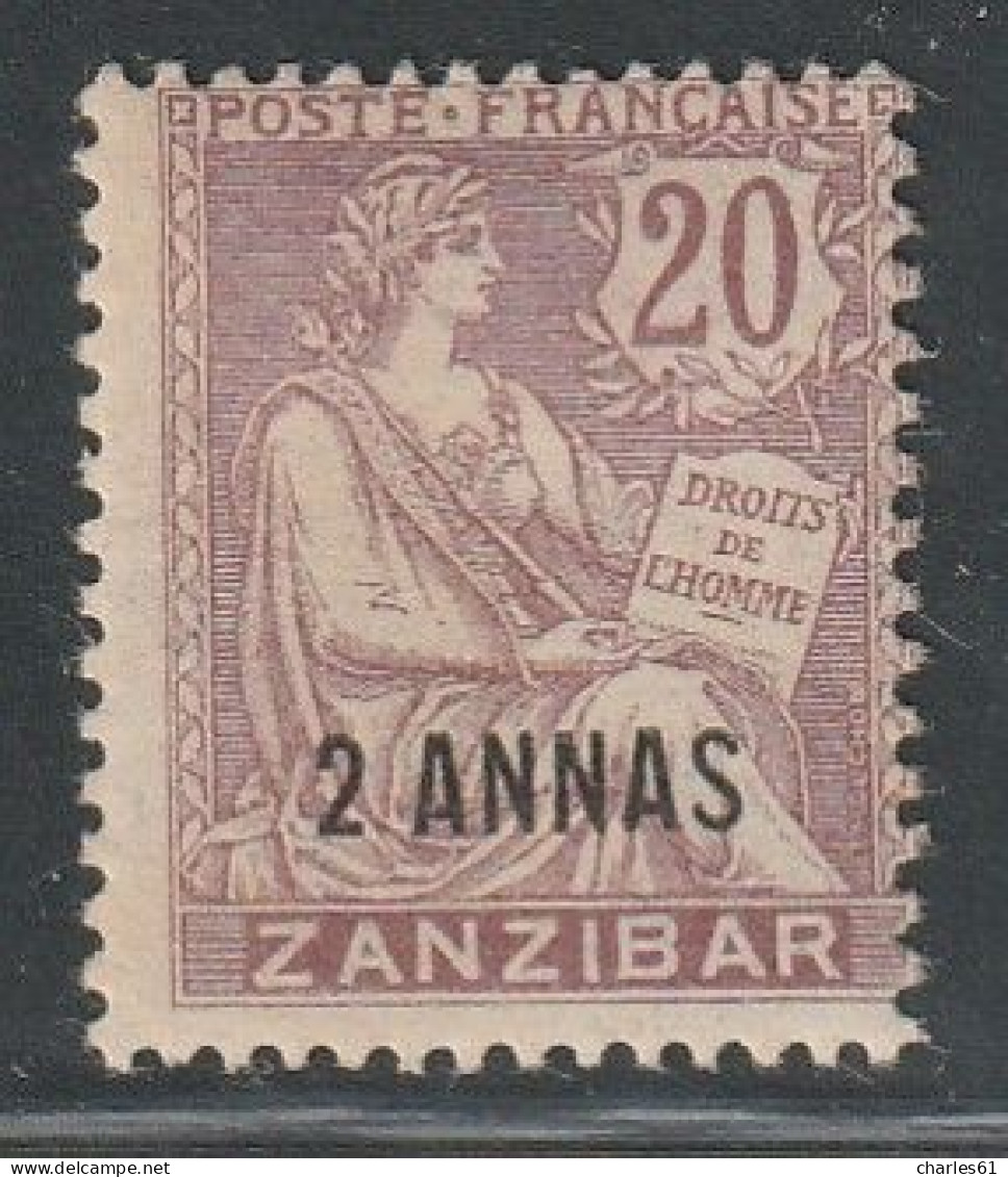 ZANZIBAR - N°50 * (1902-03) - Ungebraucht