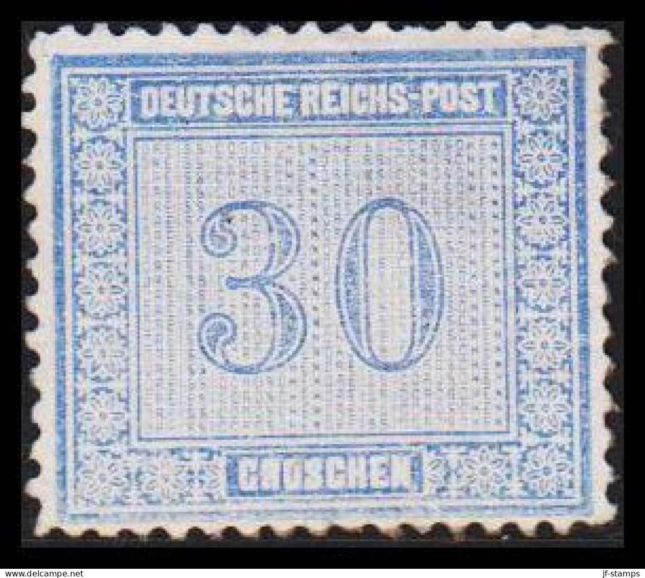 1872. DEUTSCHE REICHS-POST. Freimarken Für Den Innendienst: Ziffern. 30 GROSCHEN. Nice Stamp H... (Michel 13) - JF539052 - Ongebruikt