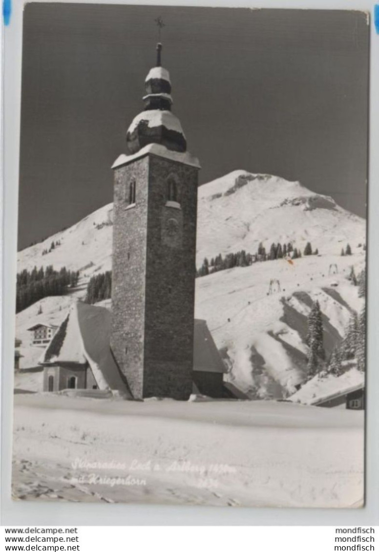 Lech Am Arlberg Im Winter - Kirche - Kriegerhorn 1968 - Lech