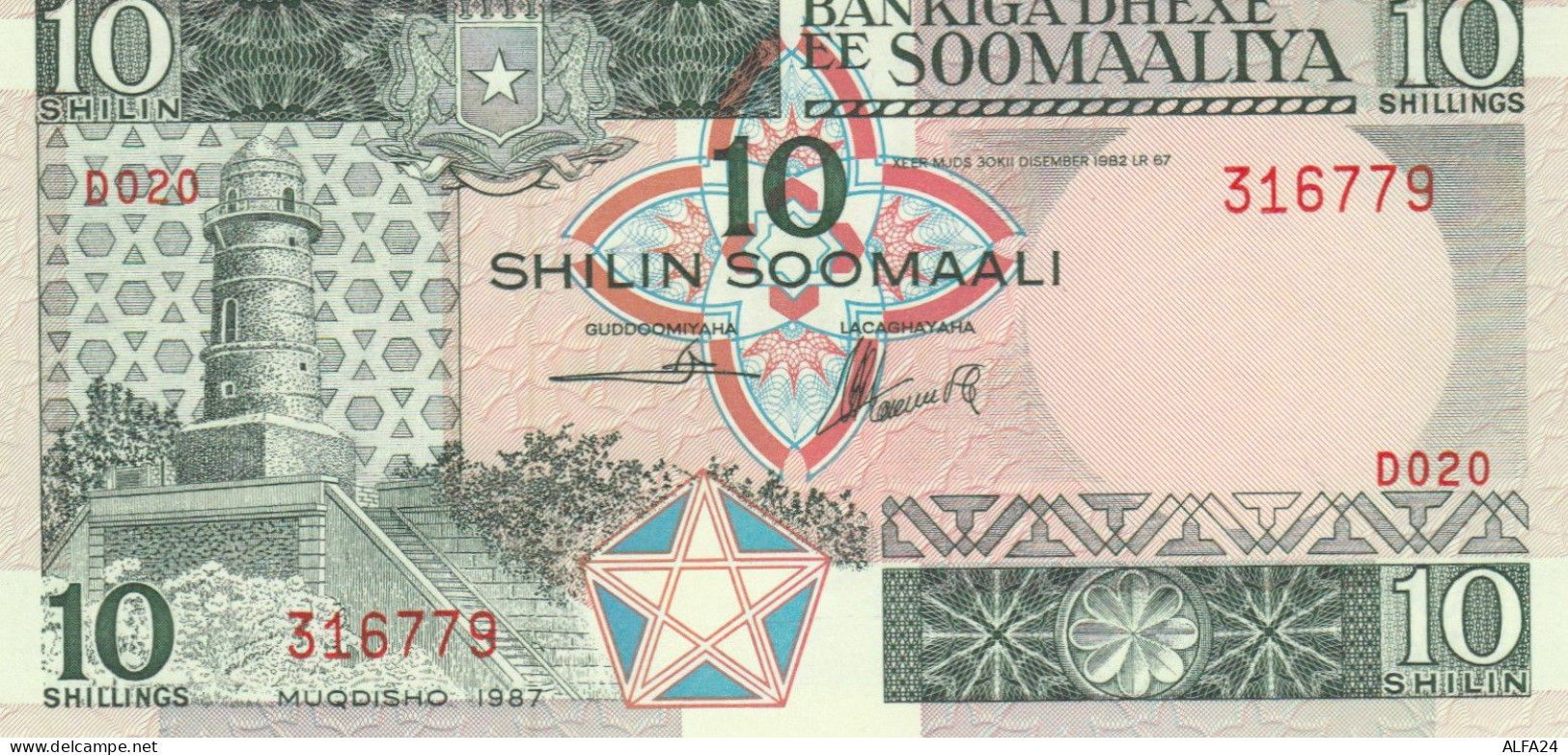 BANCONOTA SOMALIA 10  UNC (HB914 - Somalie