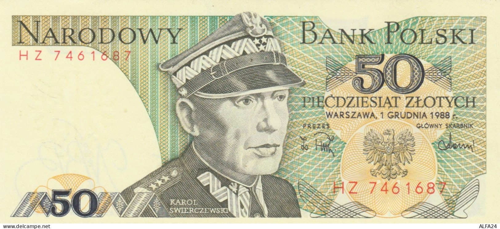 BANCONOTA POLONIA 50 UNC (HB386 - Pologne