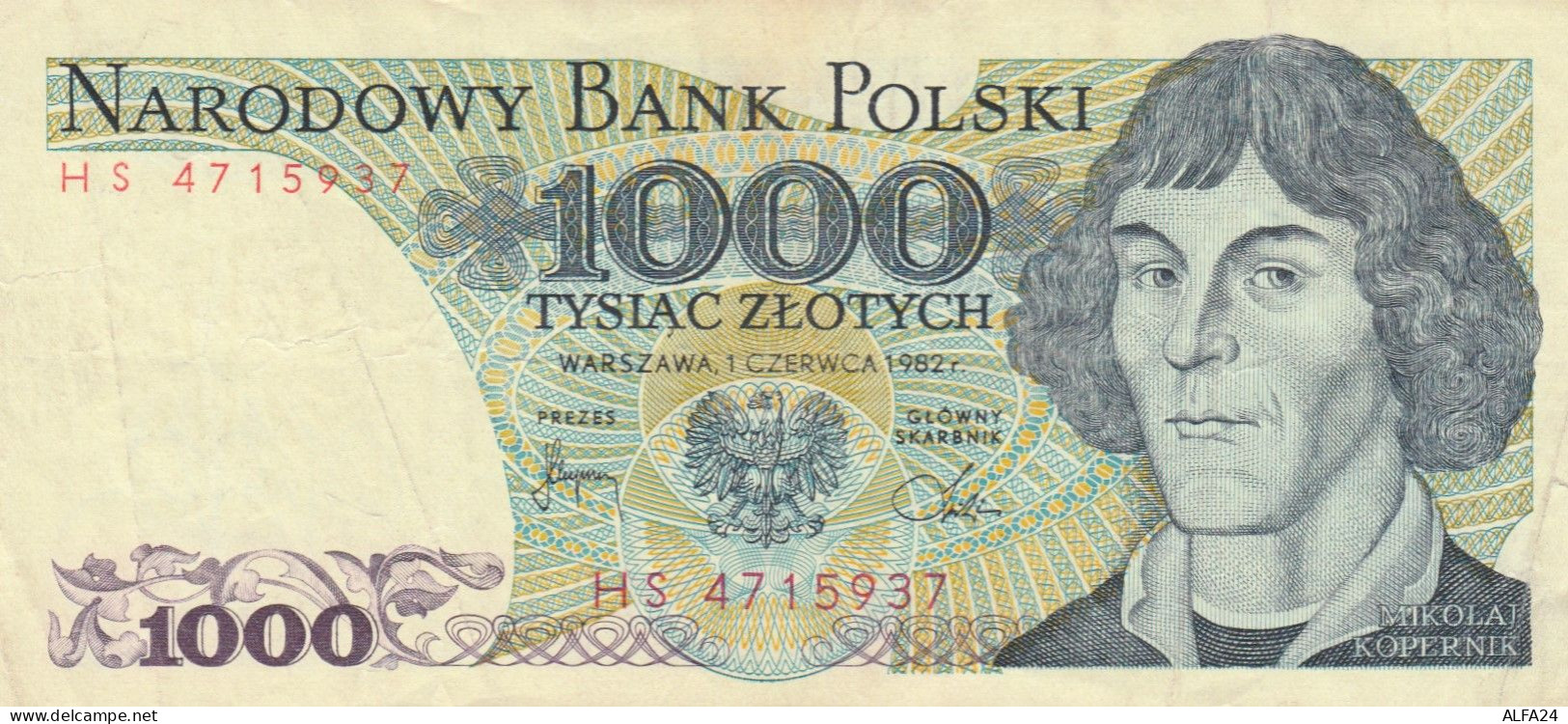 BANCONOTA POLONIA 1000 VF (HB383 - Pologne