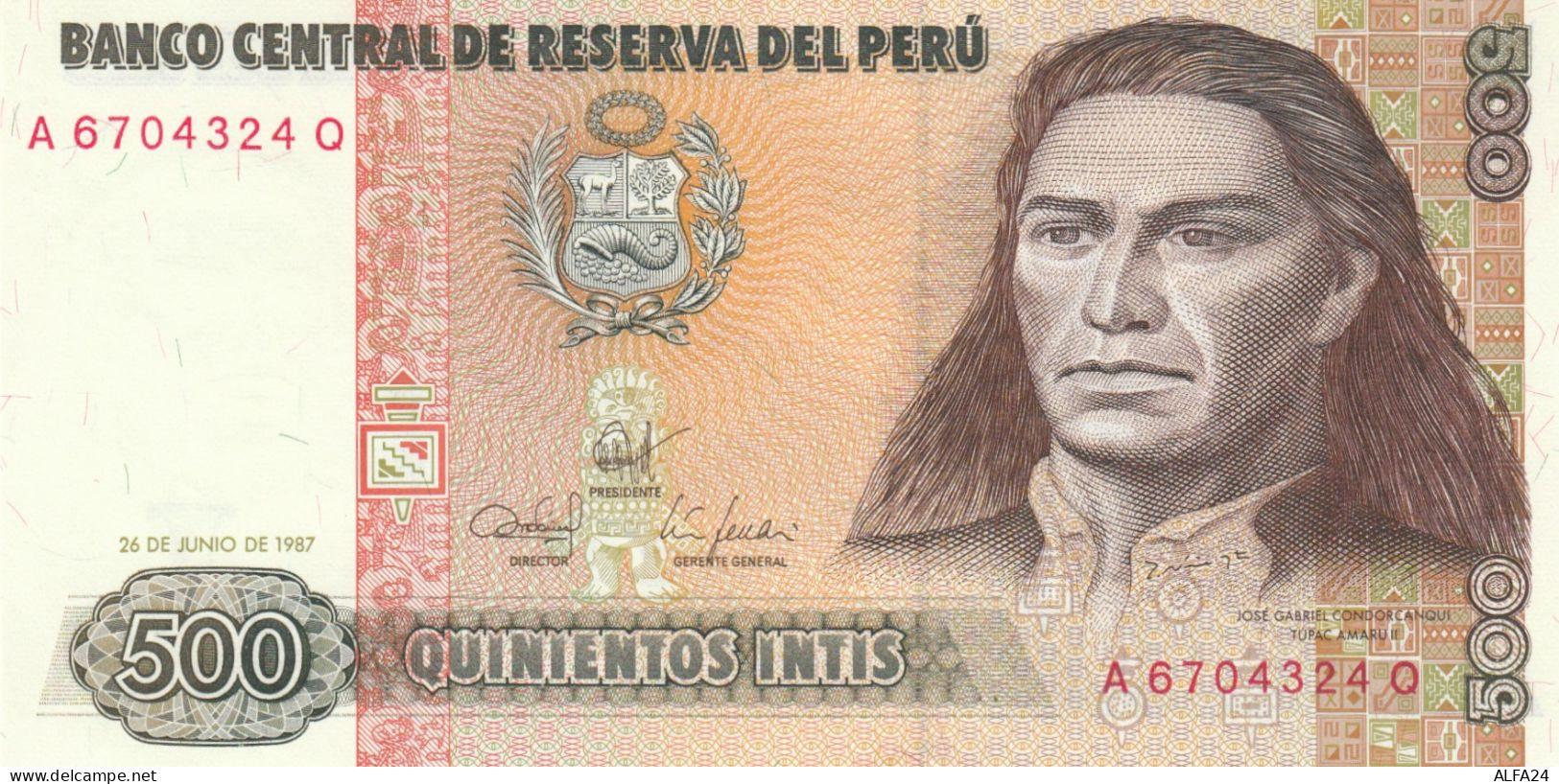 BANCONOTA PERU UNC (HB480 - Pérou