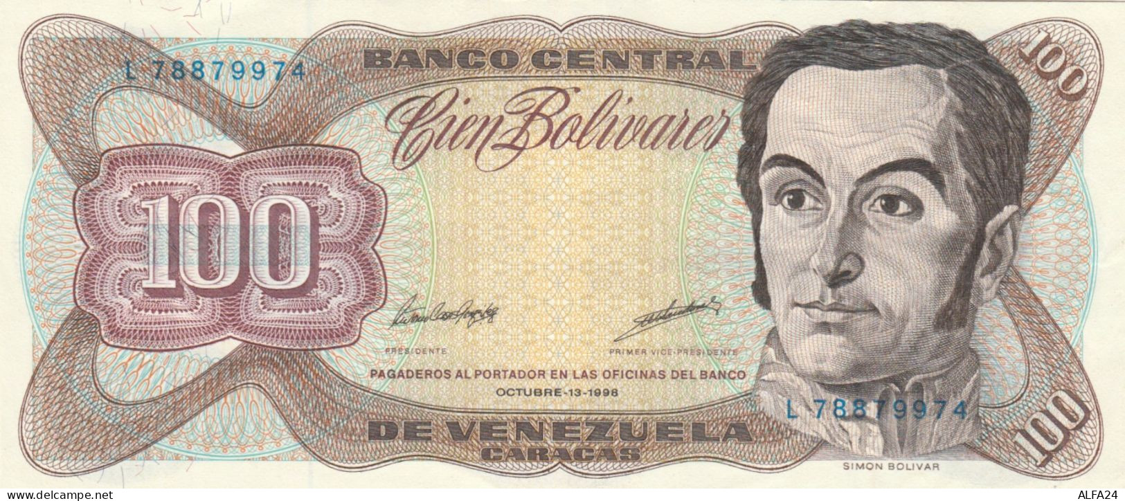 BANCONOTA VENEZUELA 100 VF (HB365 - Venezuela