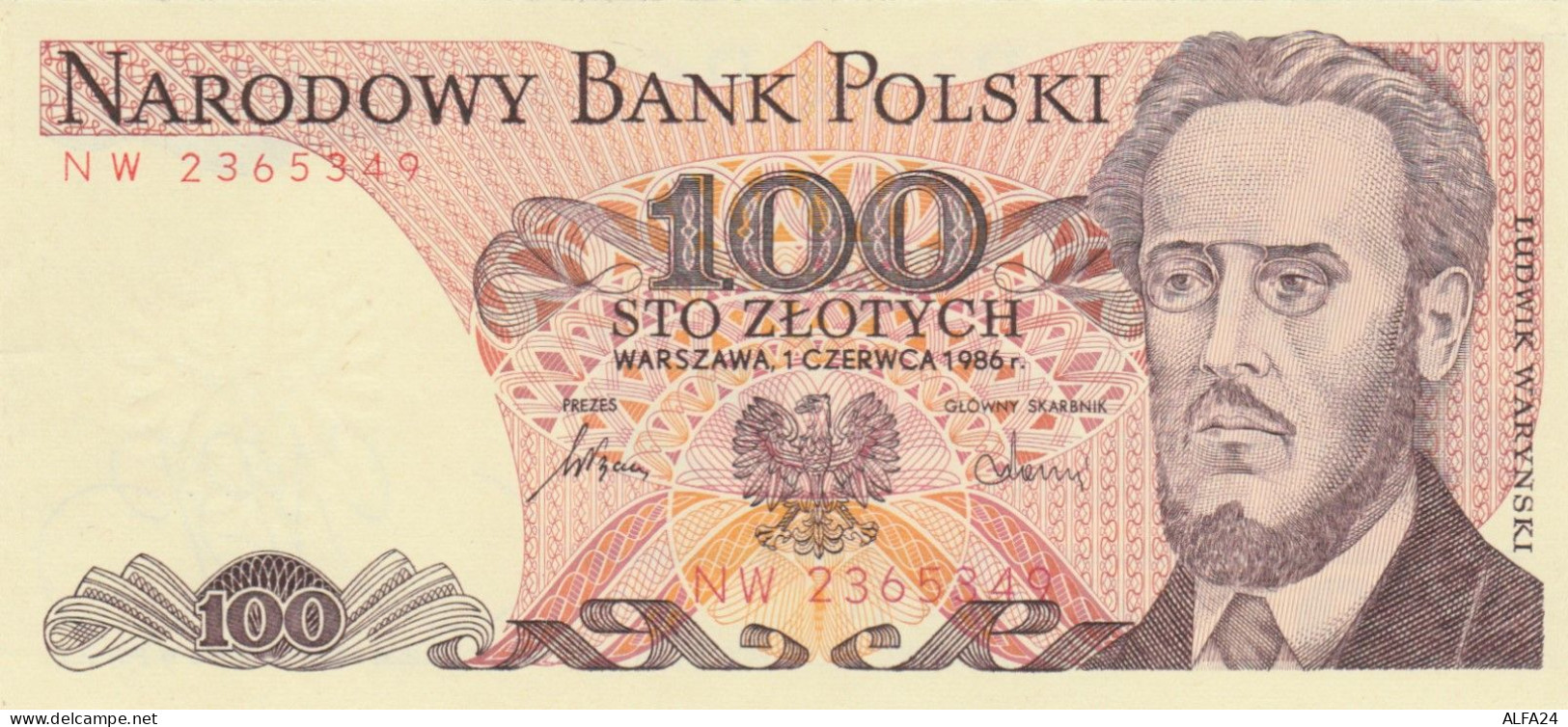 BANCONOTA POLONIA 100 UNC (HB801 - Pologne