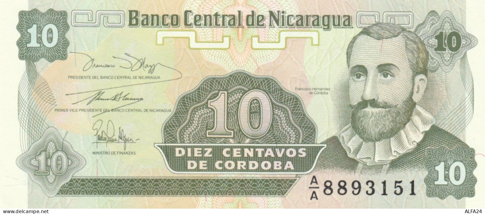 BANCONOTA NICARAGUA 10 UNC (HB732 - Nicaragua