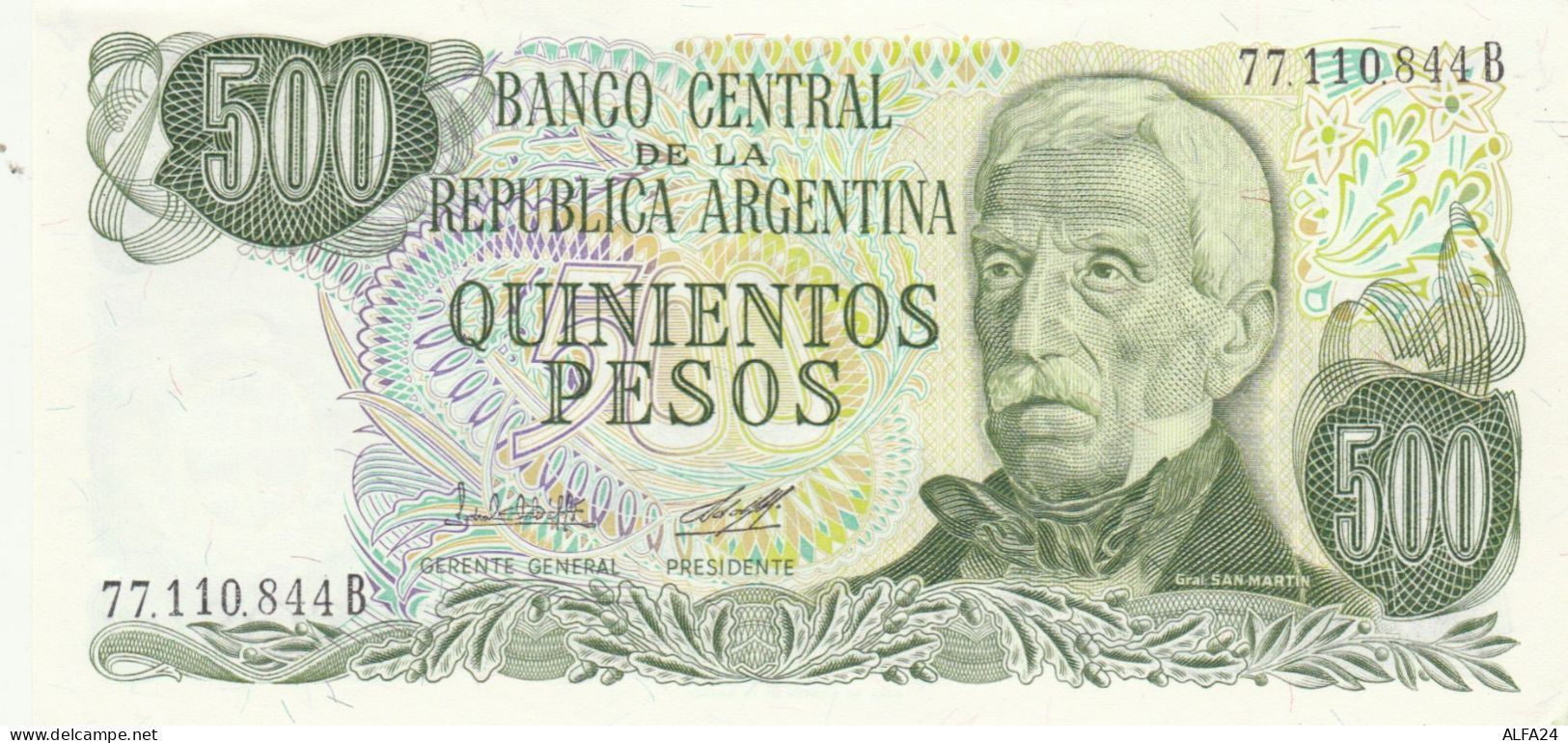 BANCONOTA ARGENTINA 500 UNC (HB754 - Argentine