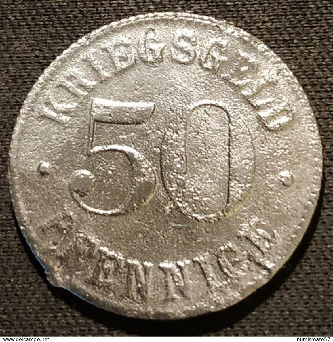 ALLEMAGNE - GERMANY - 50 Pfennig Heidelberg ( 1919 - 1920 ) - Funck# 203.4 - ( KRIEGSGELD ) - Monétaires/De Nécessité