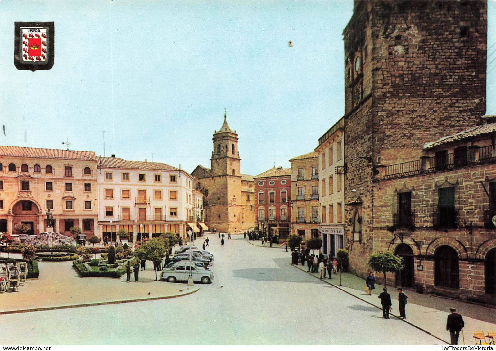 ESPAGNE - Jaén - Ubeda - Vue Sur La Place Du Général Saro - Colorisé -  Carte Postale - Jaén