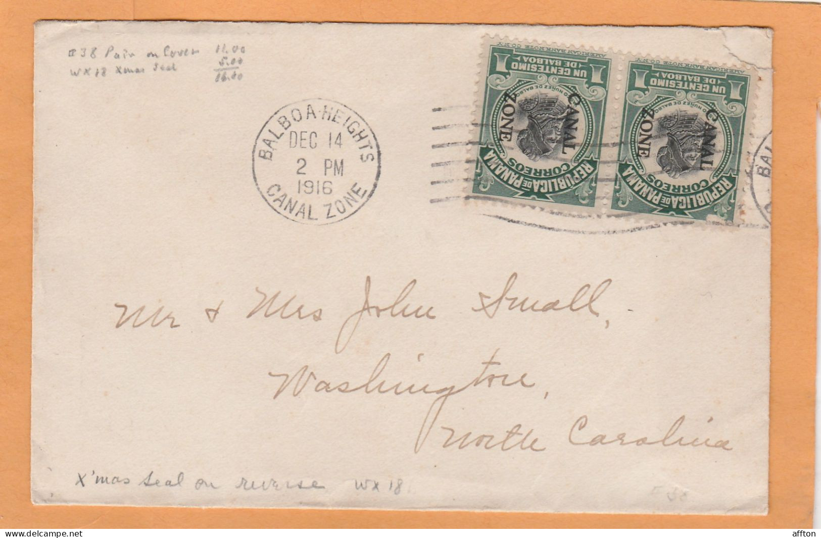 Panama Old Cover Mailed - Panama