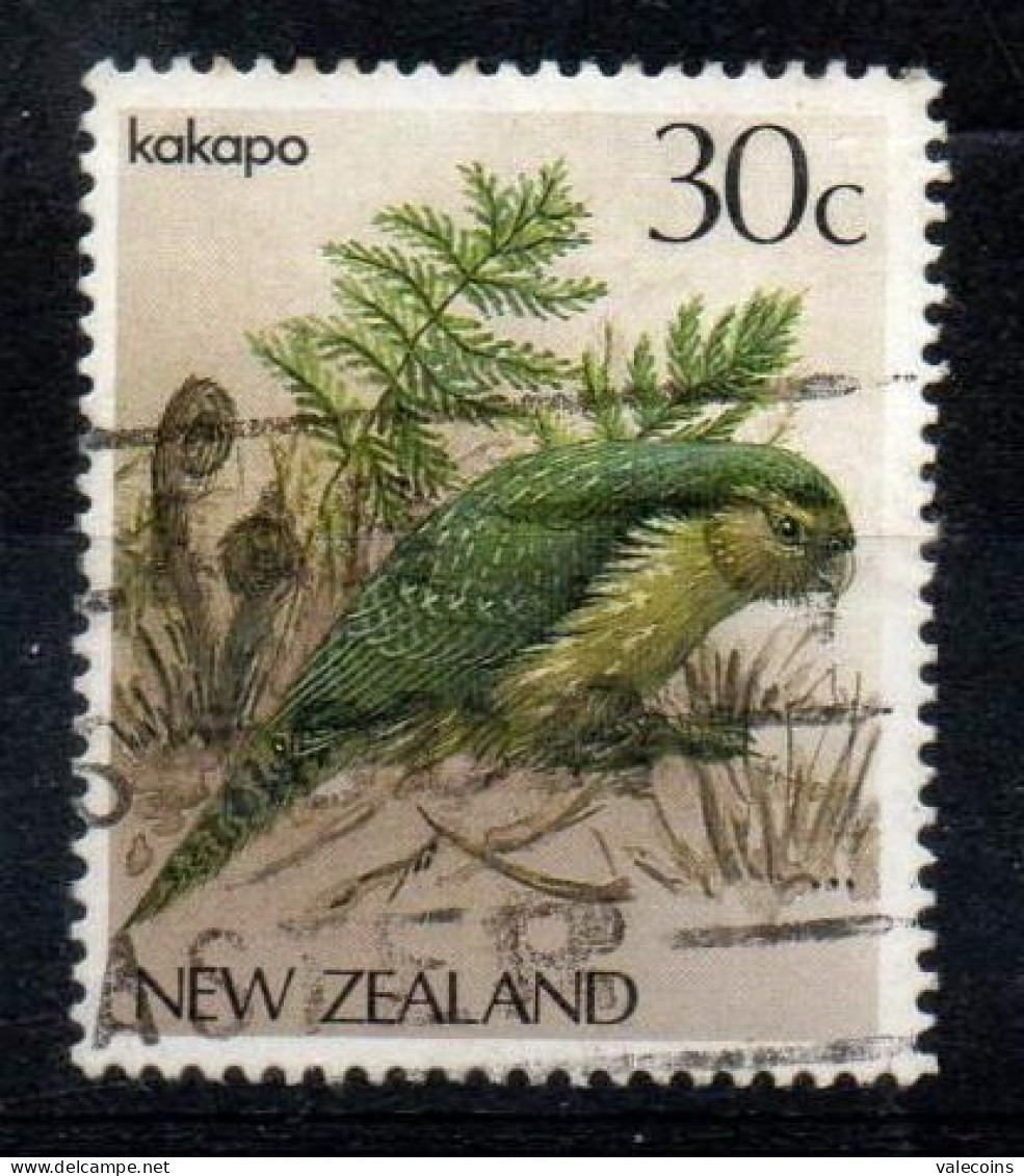 # NUOVA ZELANDA NEW ZEALAND - 1988 - Strigops Habroptilus (Kakapo) - Bird Uccelli - Used Stamp - Oblitérés