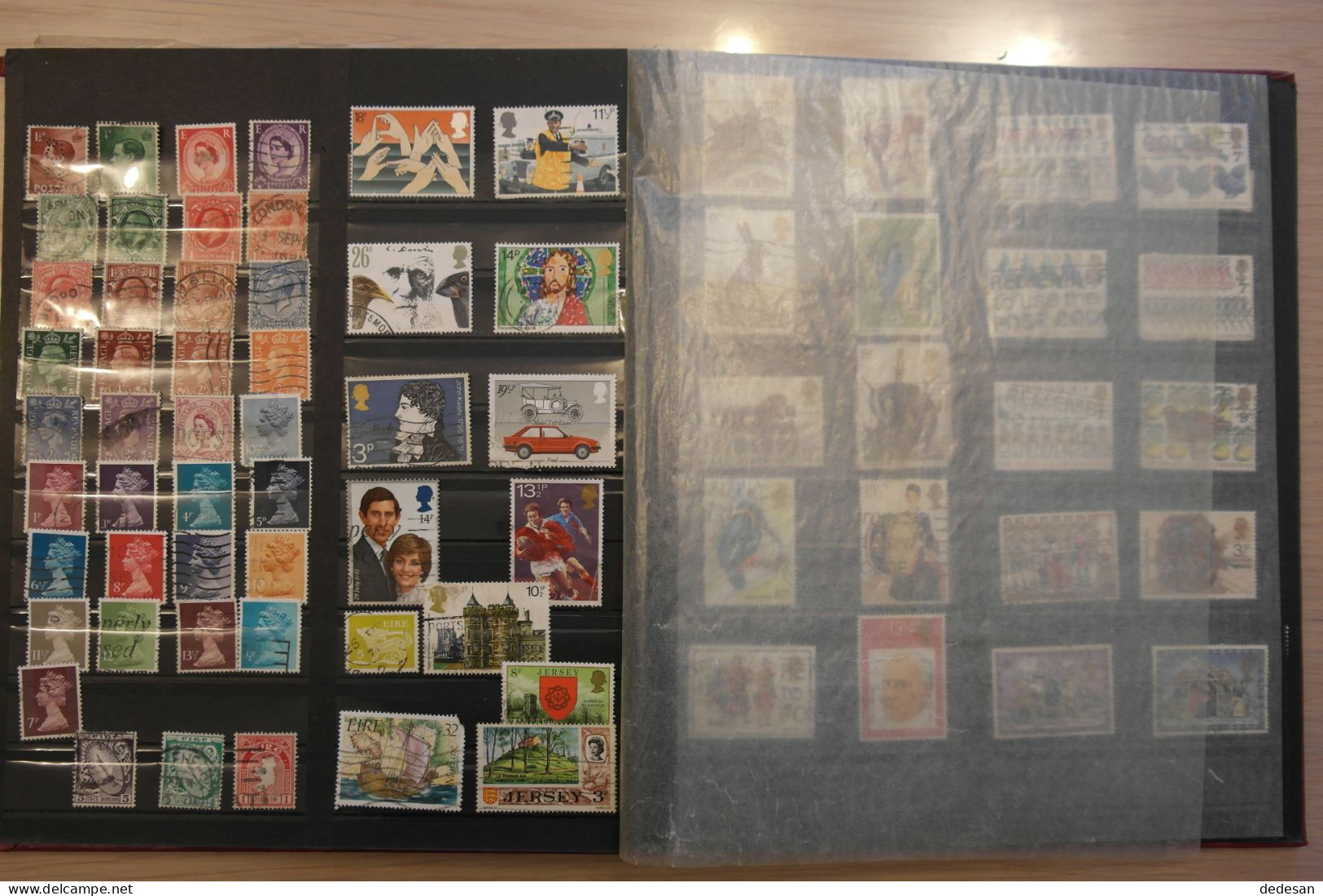 Lot de timbres étrangers tous pays sauf France - Nombreuses photos