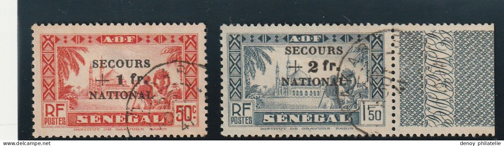 Sénégal N° 173 A 176 Cote 26 - Gebraucht