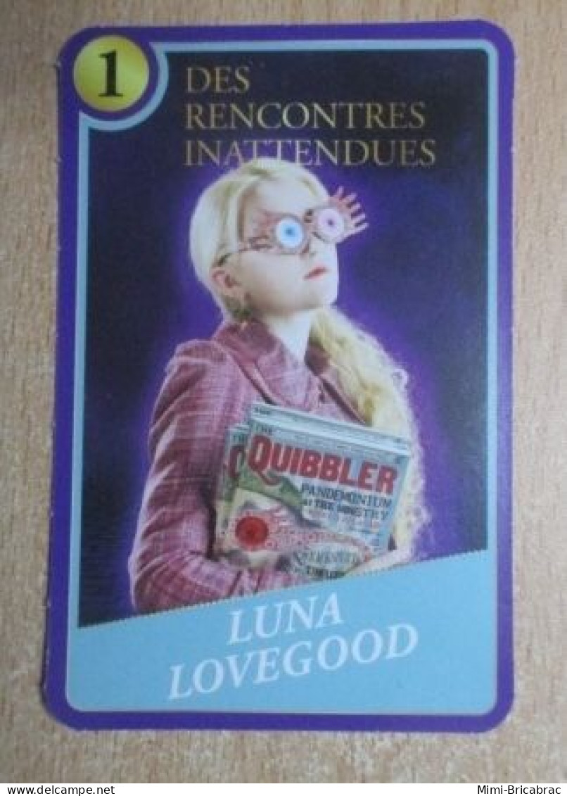 SUPER U MOMENTS MAGIQUES HARRY POTTER CARTE Neuve RENCONTRES INATTENDUES N°1 LUNA LOVEGOOD - Altri & Non Classificati