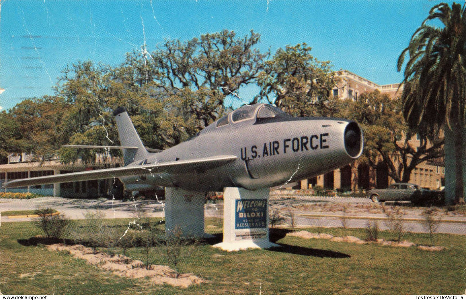 ETATS-UNIS - Mississippi - Biloxi - U.S. Air Force F84 Thunderjet - Carte Postale Ancienne - Other & Unclassified