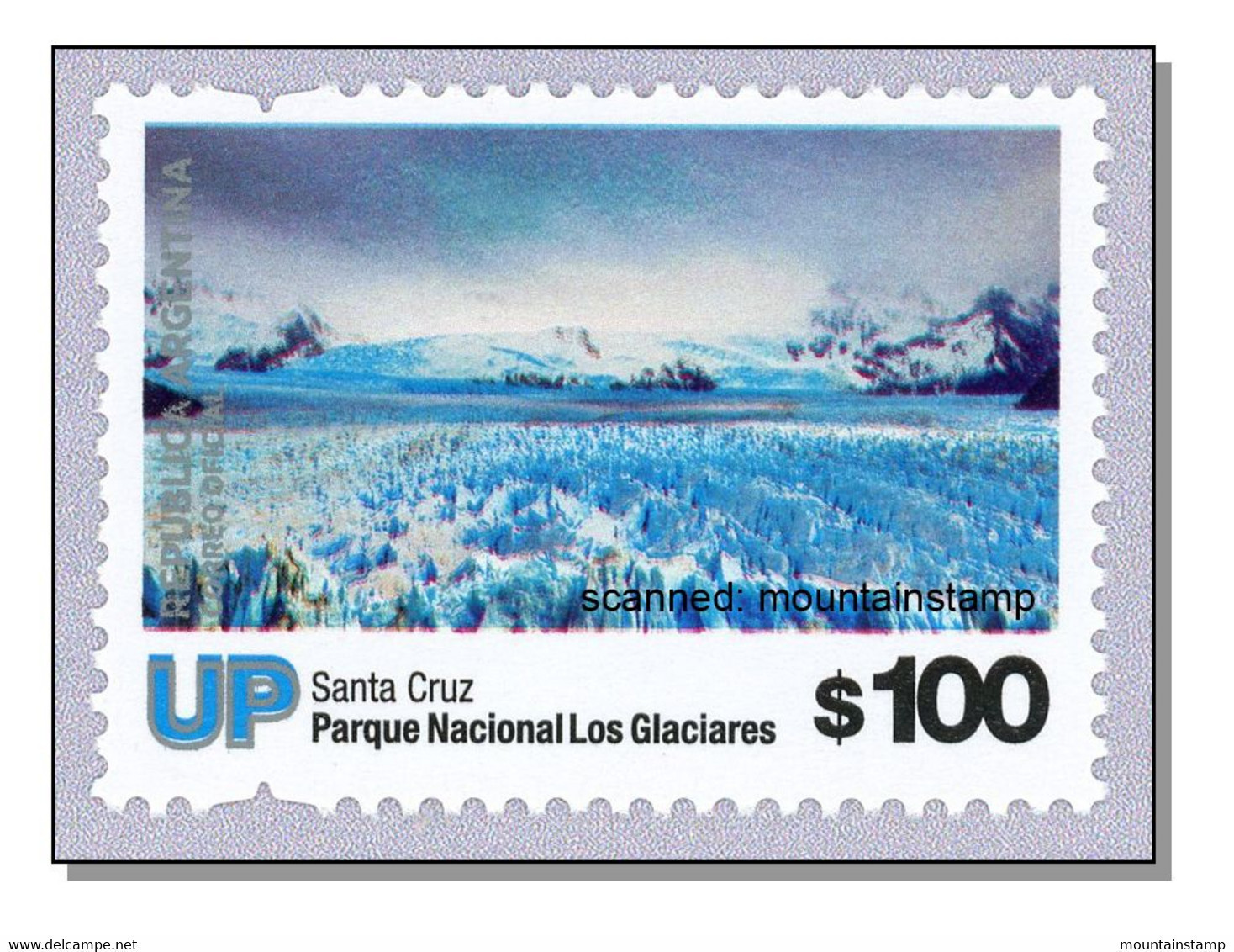 Argentina 2019 Los Glaciares National Park Mountains Glacier Gletscher MNH ** - Nuovi