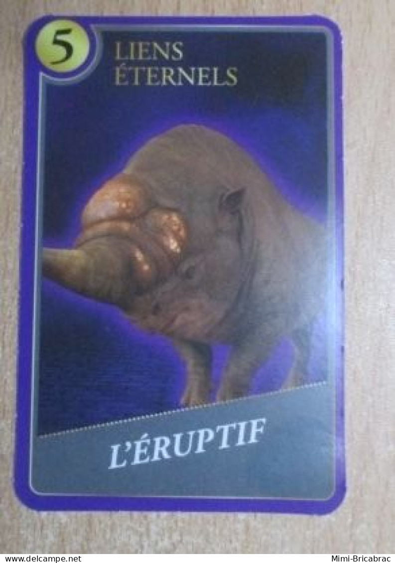 SUPER U MOMENTS MAGIQUES HARRY POTTER CARTE Neuve LIENS ETERNELS N°5 L'ERUPTIF - Other & Unclassified