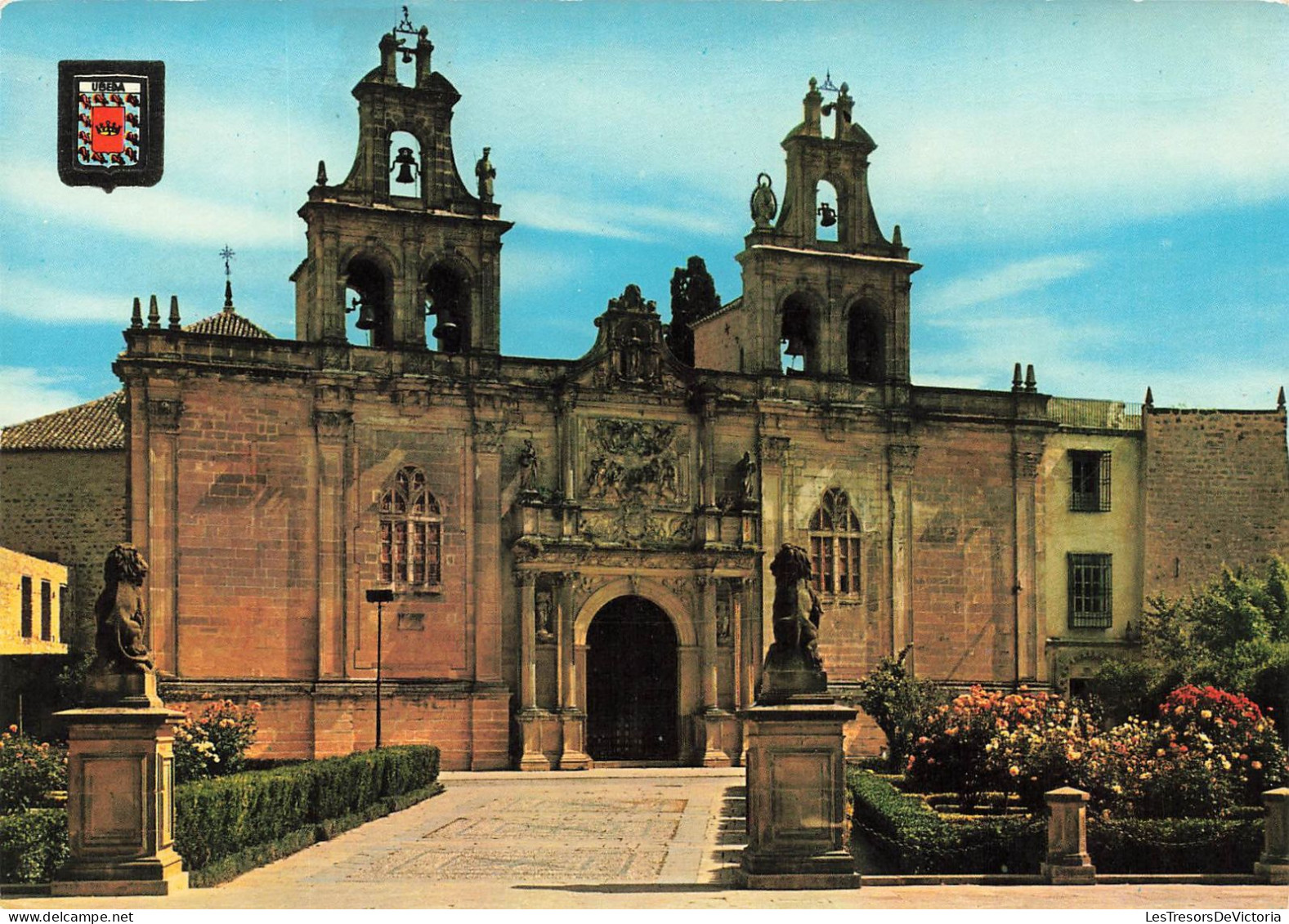 ESPAGNE - Jaen - Vue Générale De L'église De Sainte Marie -  Colorisé - Carte Postale - Jaén