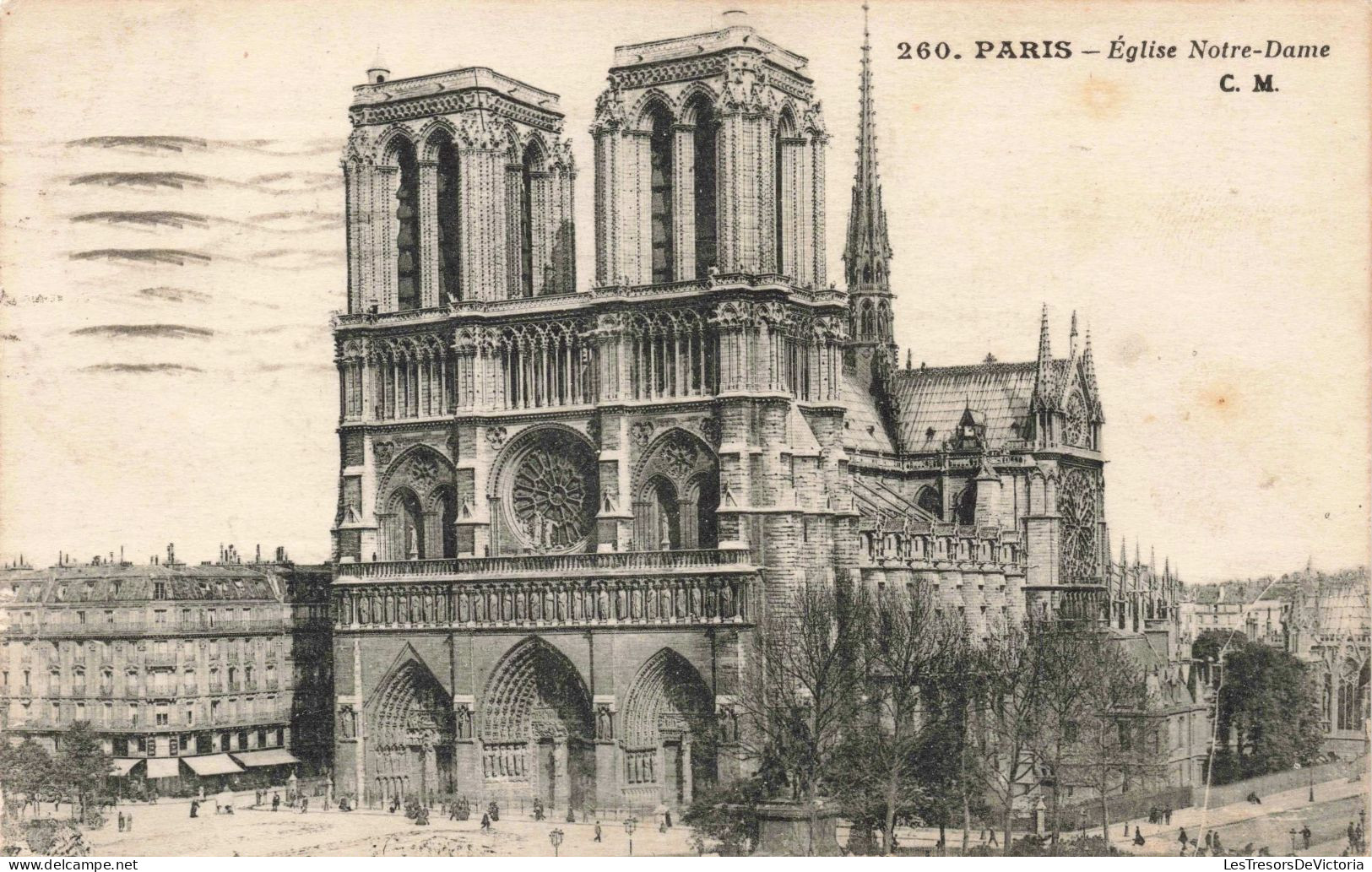 FRANCE - 75 - Paris - Eglise Notre-Dame - Carte Postale Ancienne - Kerken