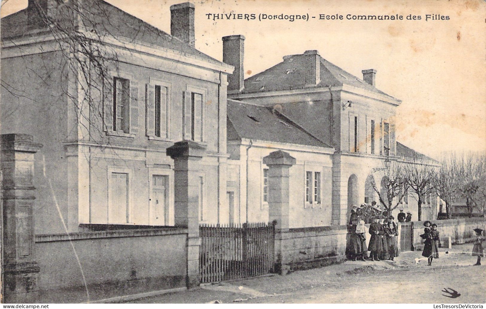 FRANCE - Thiviers - Ecole Communale Des Filles - Carte Postale Ancienne - Thiviers