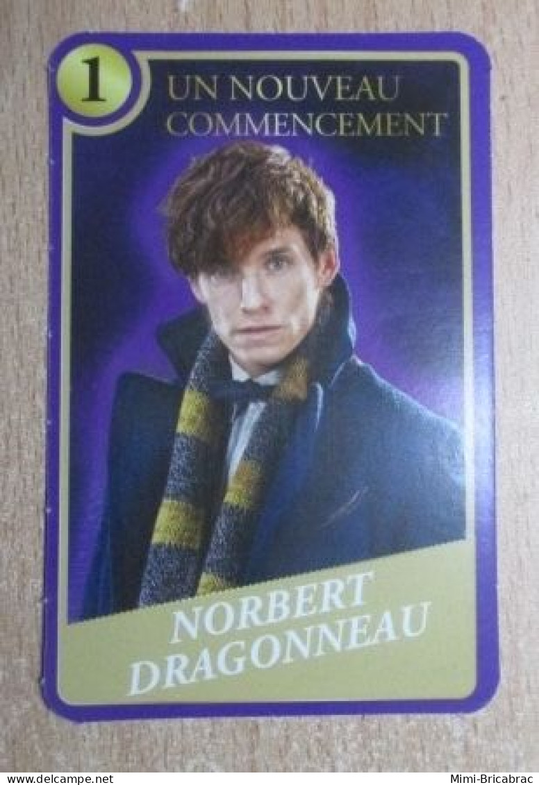 SUPER U MOMENTS MAGIQUES HARRY POTTER CARTE Neuve UN NOUVEAU COMMENCEMENT N° 1 NORBERT DRAGONNEAU - Altri & Non Classificati