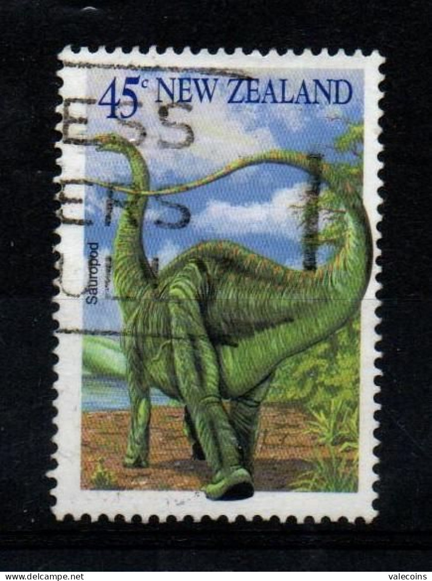 # NUOVA ZELANDA NEW ZEALAND - 1979 - Prehistoric Animals Animali Preistorici - Sauropod Dinosauro - Used Stamp - Gebruikt