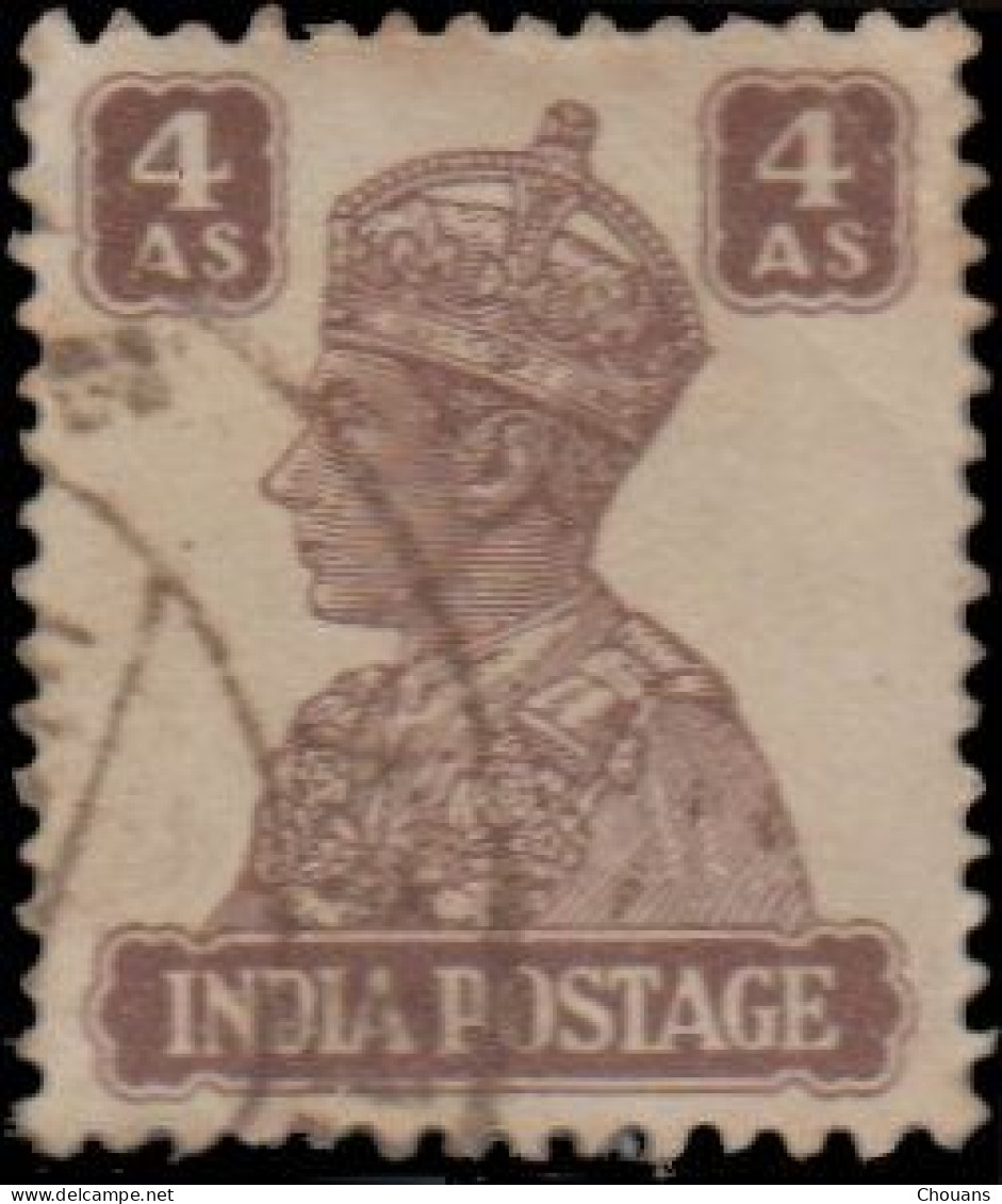 Inde Anglaise 1939. ~ YT 169 + 170 - George VI - 1936-47 Roi Georges VI