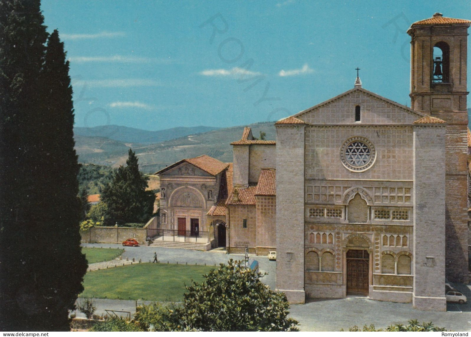 CARTOLINA  PERUGIA,UMBRIA-CHIESA DI S.FRANCESCO E ORATORIO DI S.BERNARDINO-MEMORIA,CULTURA,BELLA ITALIA,NON VIAGGIATA - Barletta