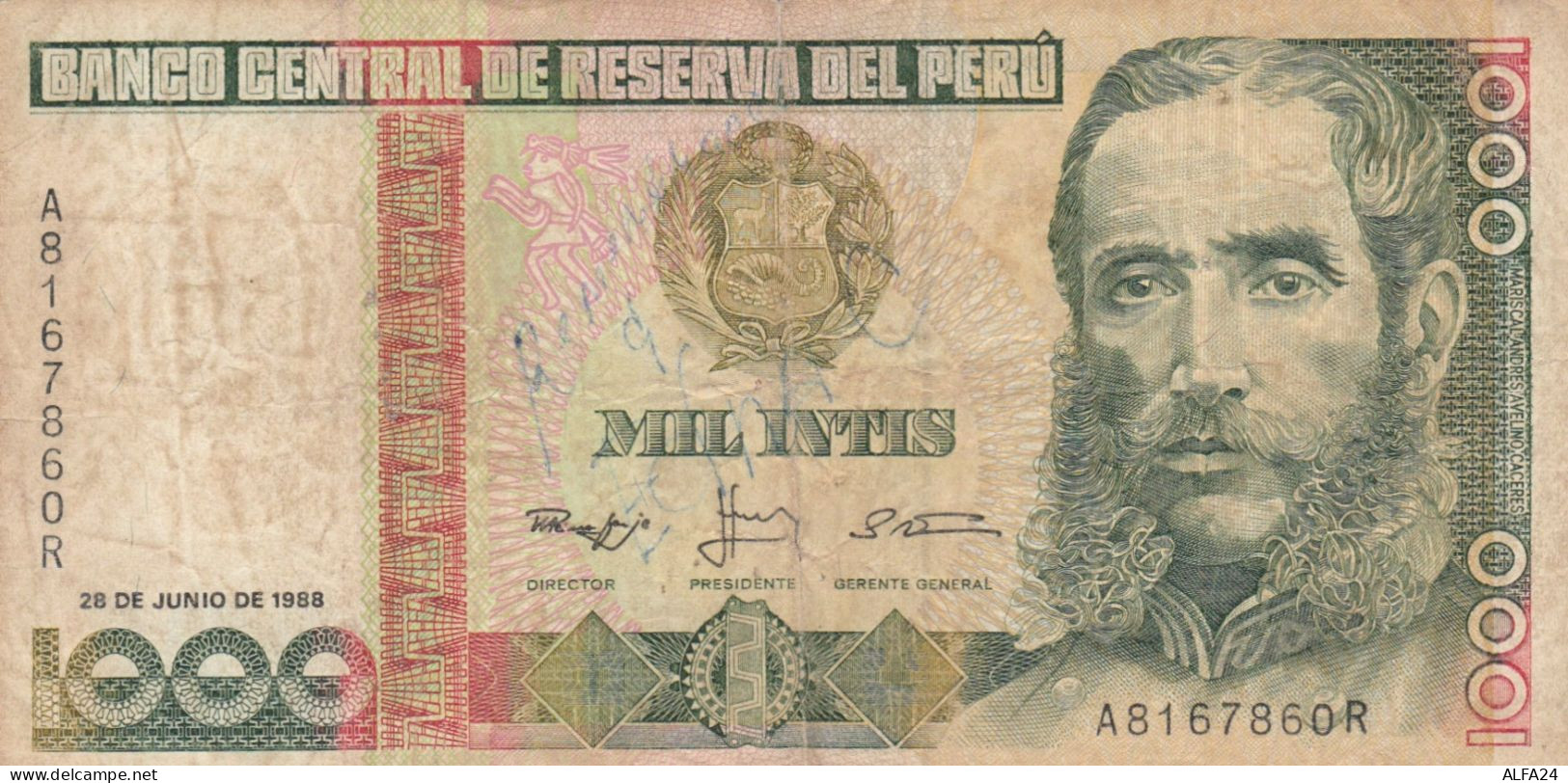 BANCONOTA PERU' 1000 VF (HC2064 - Pérou