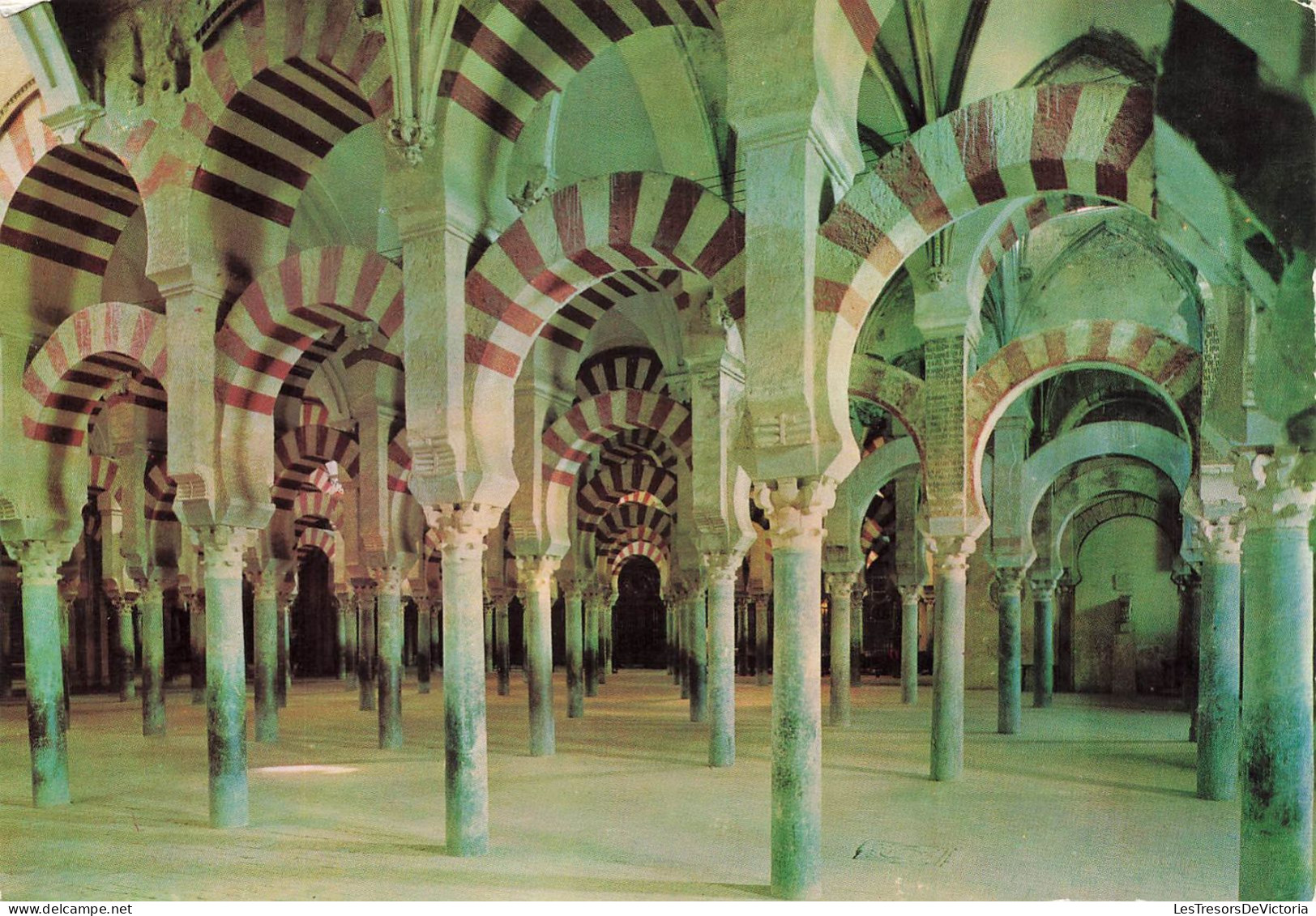 ESPAGNE - Cordoba - Vue De L'intérieur De La Mezquite - Colorisé - Carte Postale - Córdoba