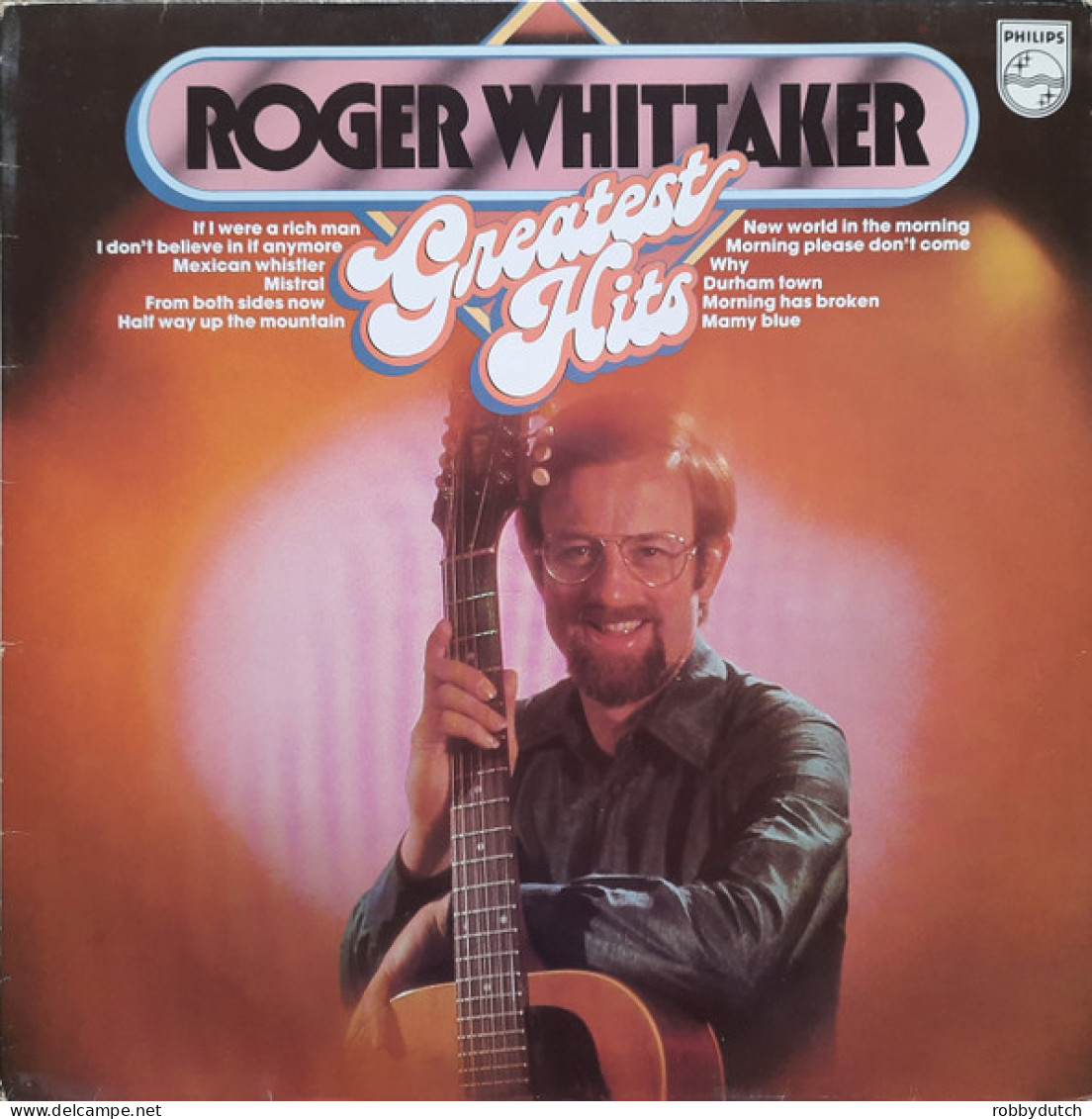 * LP *  ROGER WHITTAKER - GREATEST HITS (Holland 1972 EX-) - Otros - Canción Inglesa