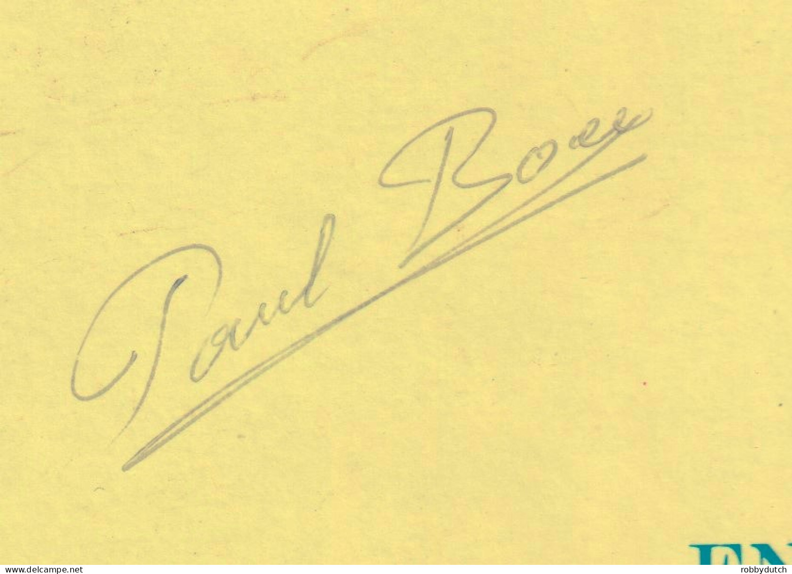 * LP *  PAUL BOEY - ' K HEB DE MOT IN ME LIJF (Belgie 1979 Hand-signed) - Other - Dutch Music