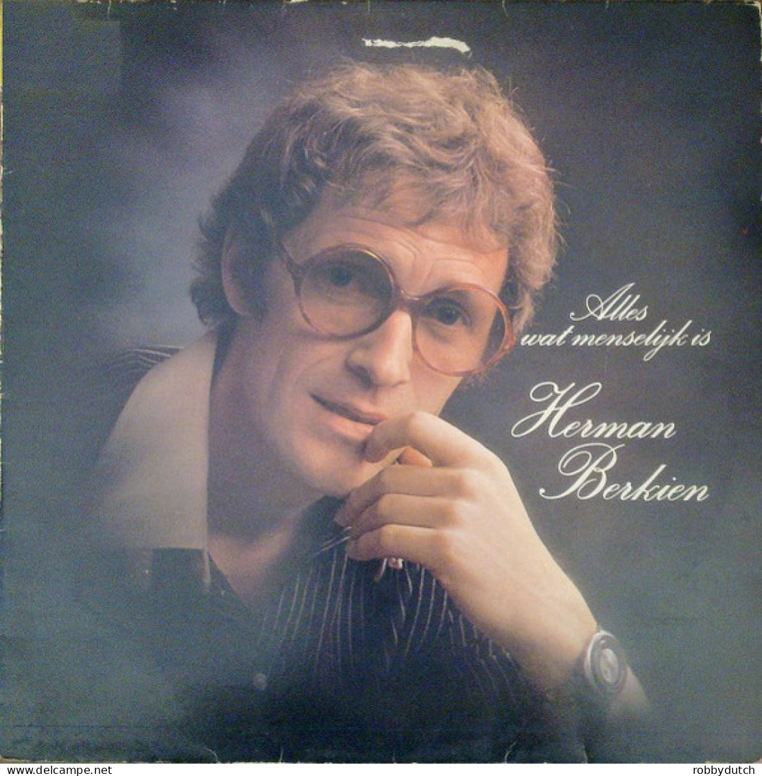 * LP *  HERMAN BERKIEN - ALLES WAT MENSELIJK IS (Holland 1975 EX-) - Autres - Musique Néerlandaise