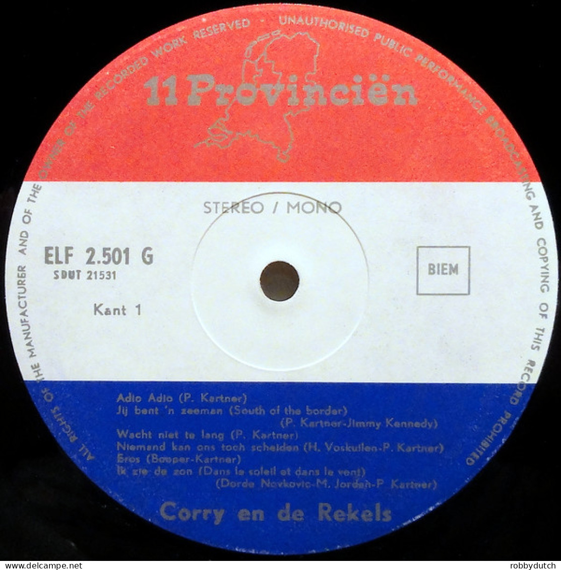 * LP *  CORRY EN DE REKELS 2  (Holland 1970) - Sonstige - Niederländische Musik