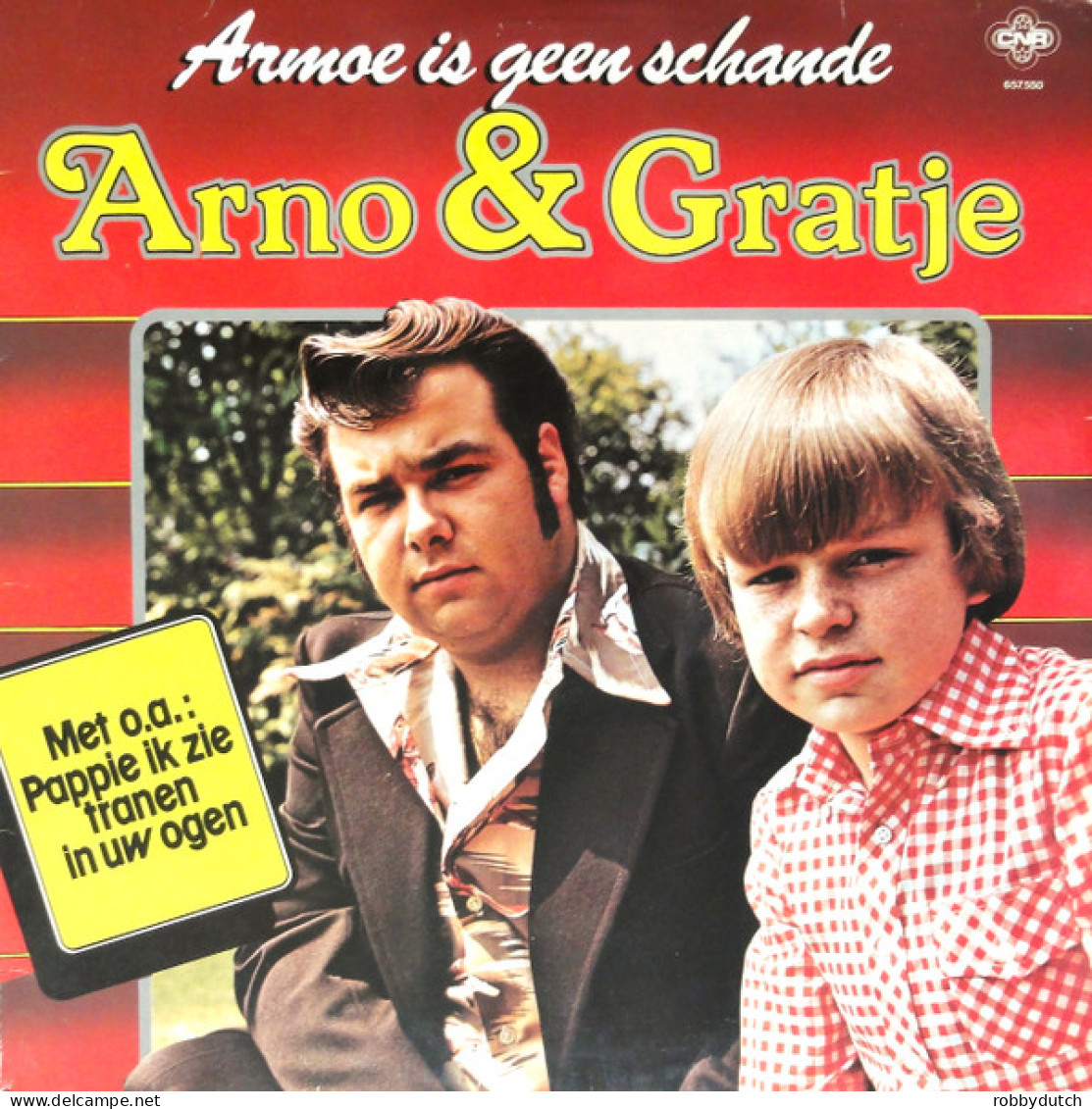 * LP *  ARNO & GRATJE - ARMOE IS GEEN SCHANDE (Holland 1978 EX-) - Autres - Musique Néerlandaise