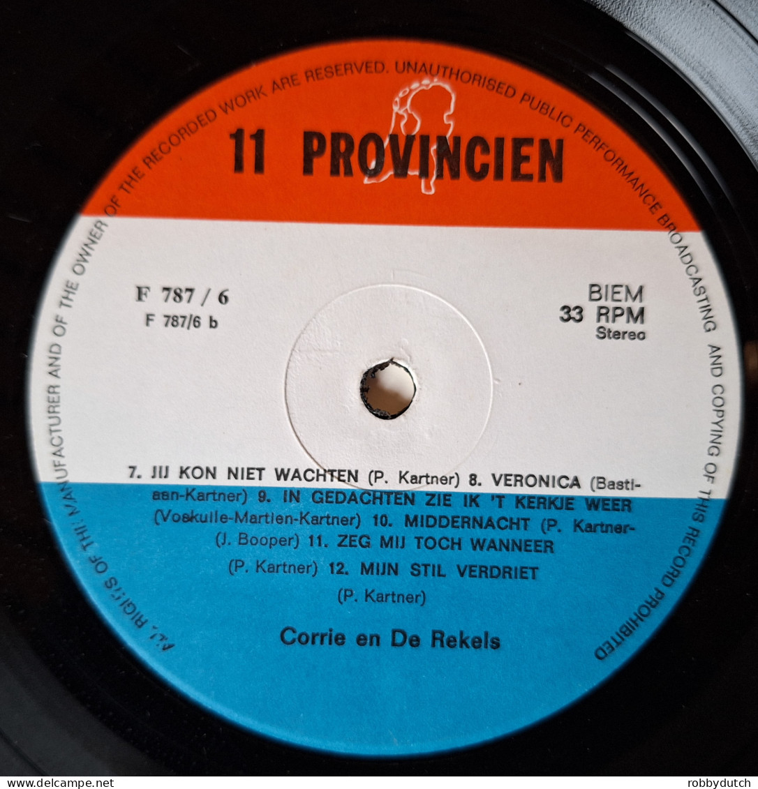 * LP *  CORRY EN DE REKELS 1 (Club Edition) (Holland 1969) - Autres - Musique Néerlandaise