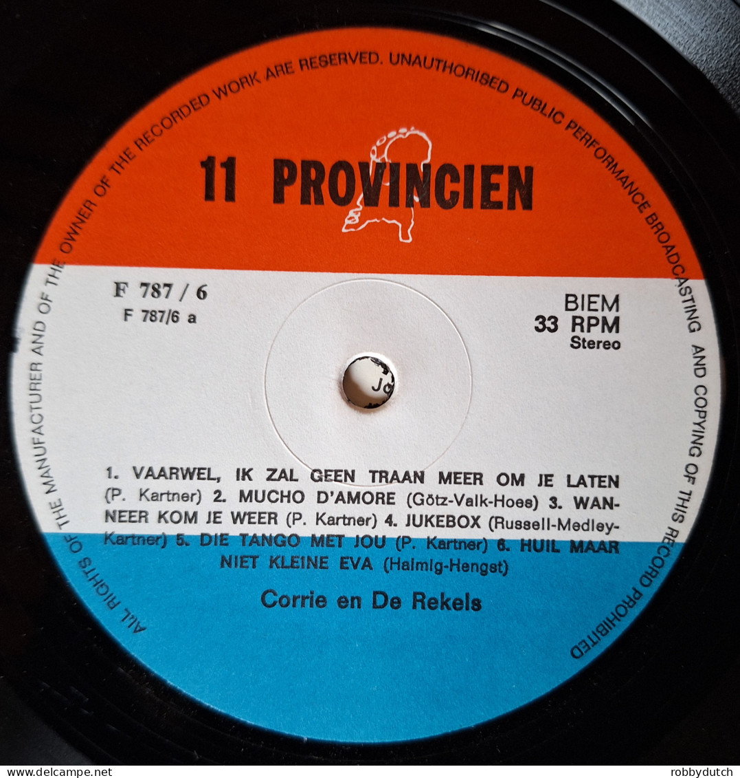 * LP *  CORRY EN DE REKELS 1 (Club Edition) (Holland 1969) - Other - Dutch Music