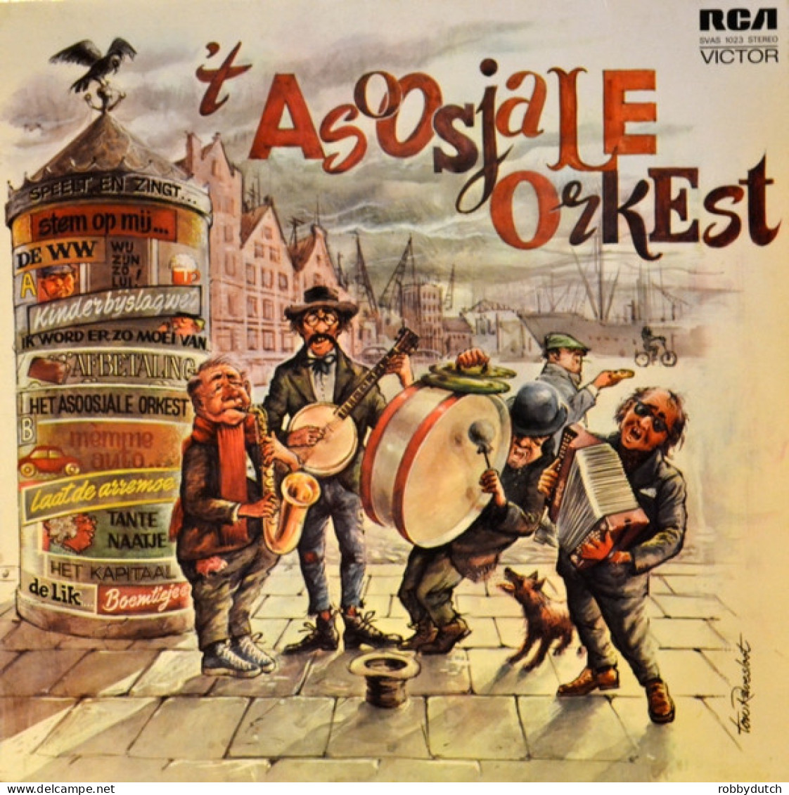 * LP *  't ASOOSJALE ORKEST (Holland 1972 EX) - Autres - Musique Néerlandaise