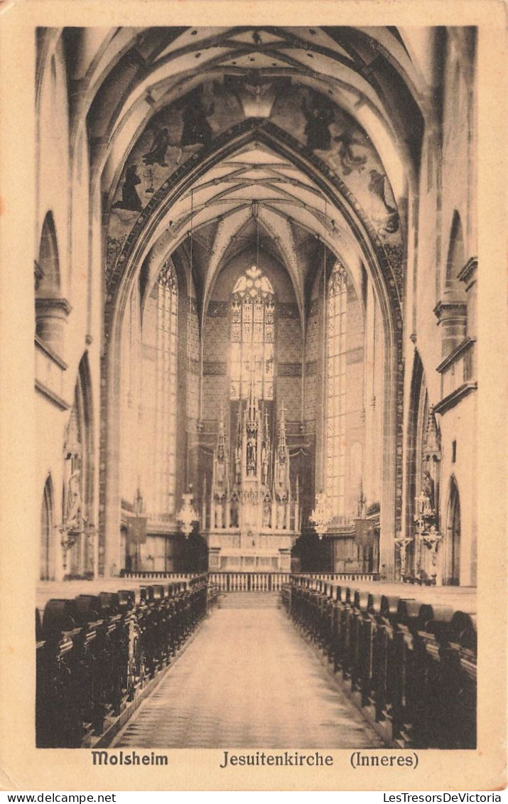 FRANCE - Molsheim - Jesuitenkirche (Inneres) - Carte Postale Ancienne - Molsheim