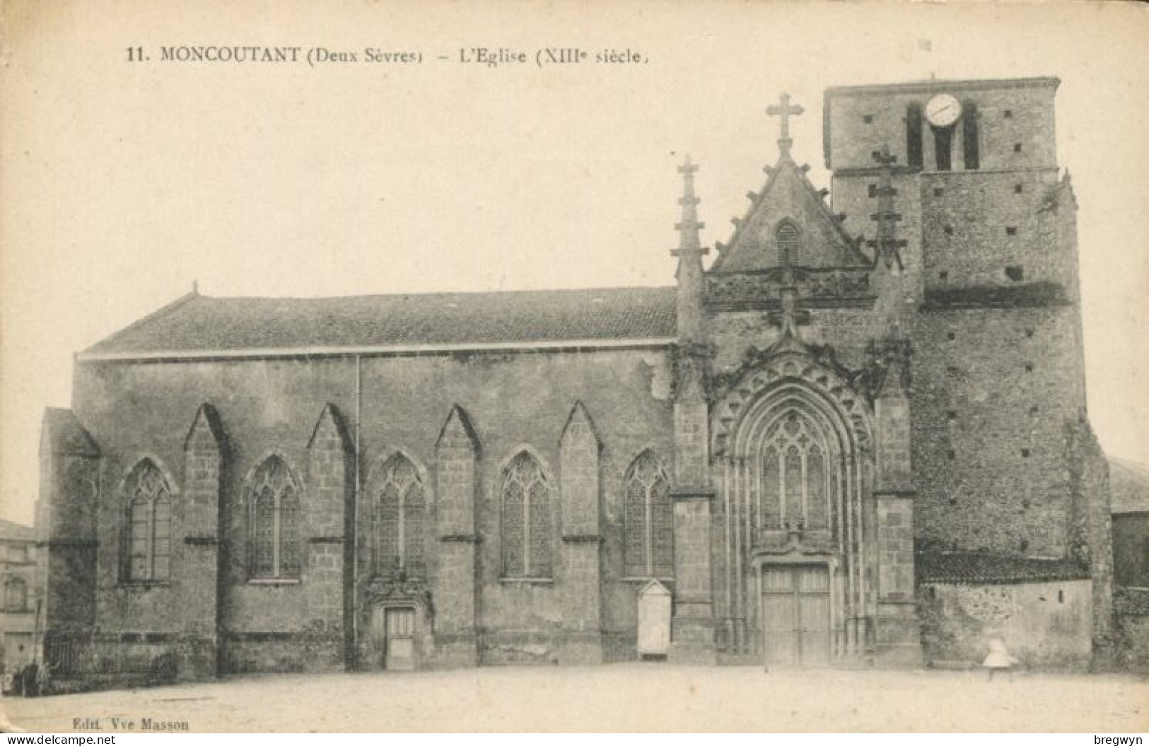 79 - CPA Moncoutant - L'Eglise - Moncoutant