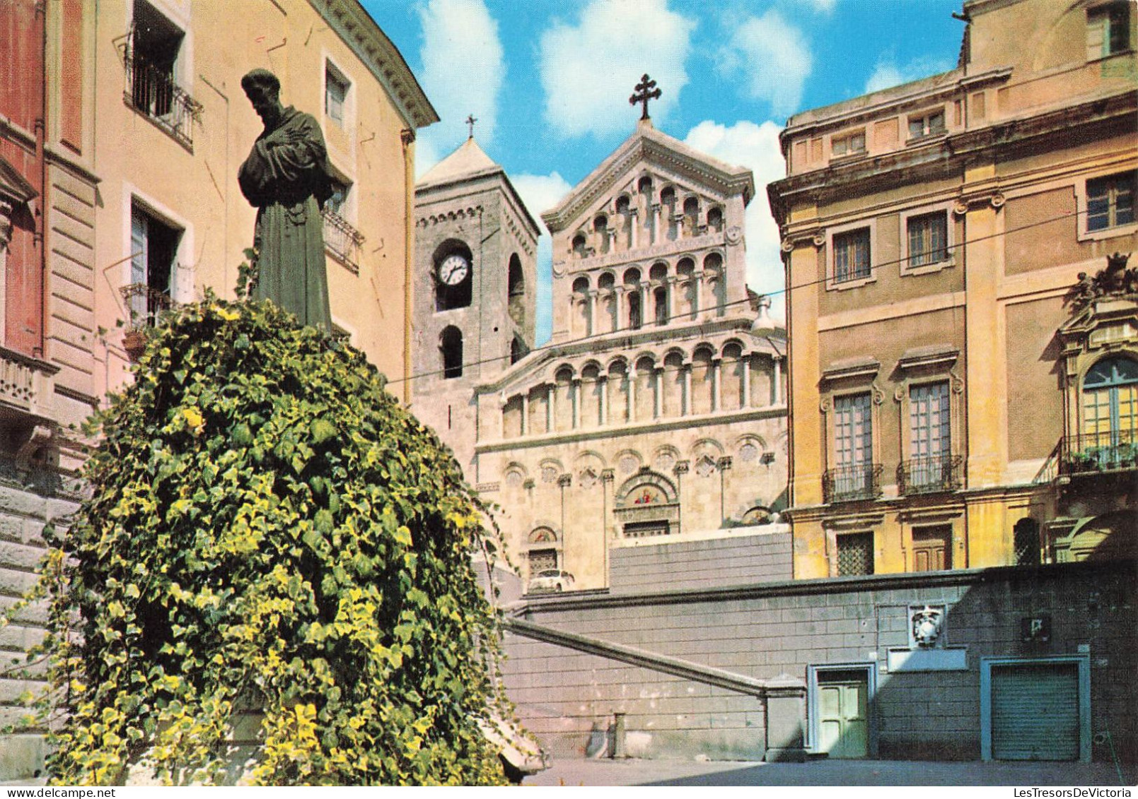 ITALIE - Cagliari - Vue Générale De La Cathédrale - Colorisé - Carte Postale - Cagliari