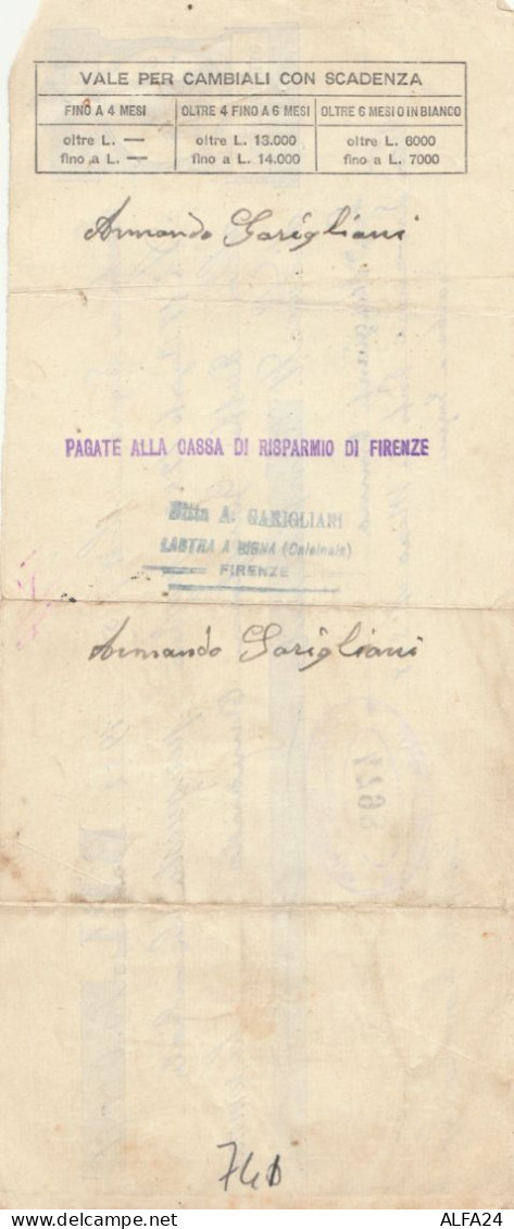 CAMBIALE 1952 (HP741 - Fiscali