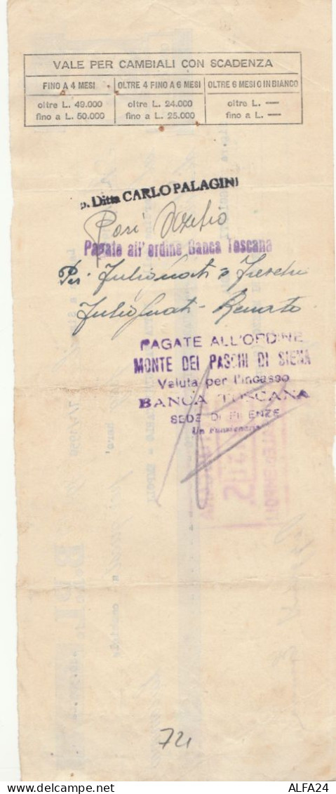 CAMBIALE 1950 (HP721 - Fiscales