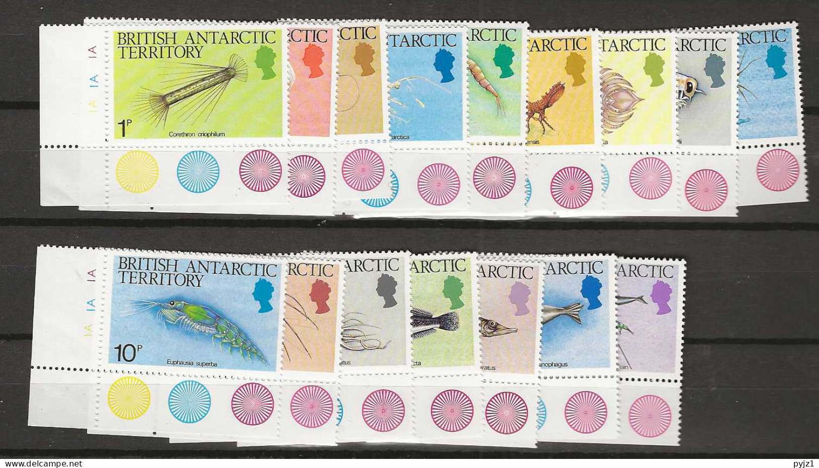 1984 MNH British Antactic Territory, Mi 108-23 Postfris** - Ongebruikt