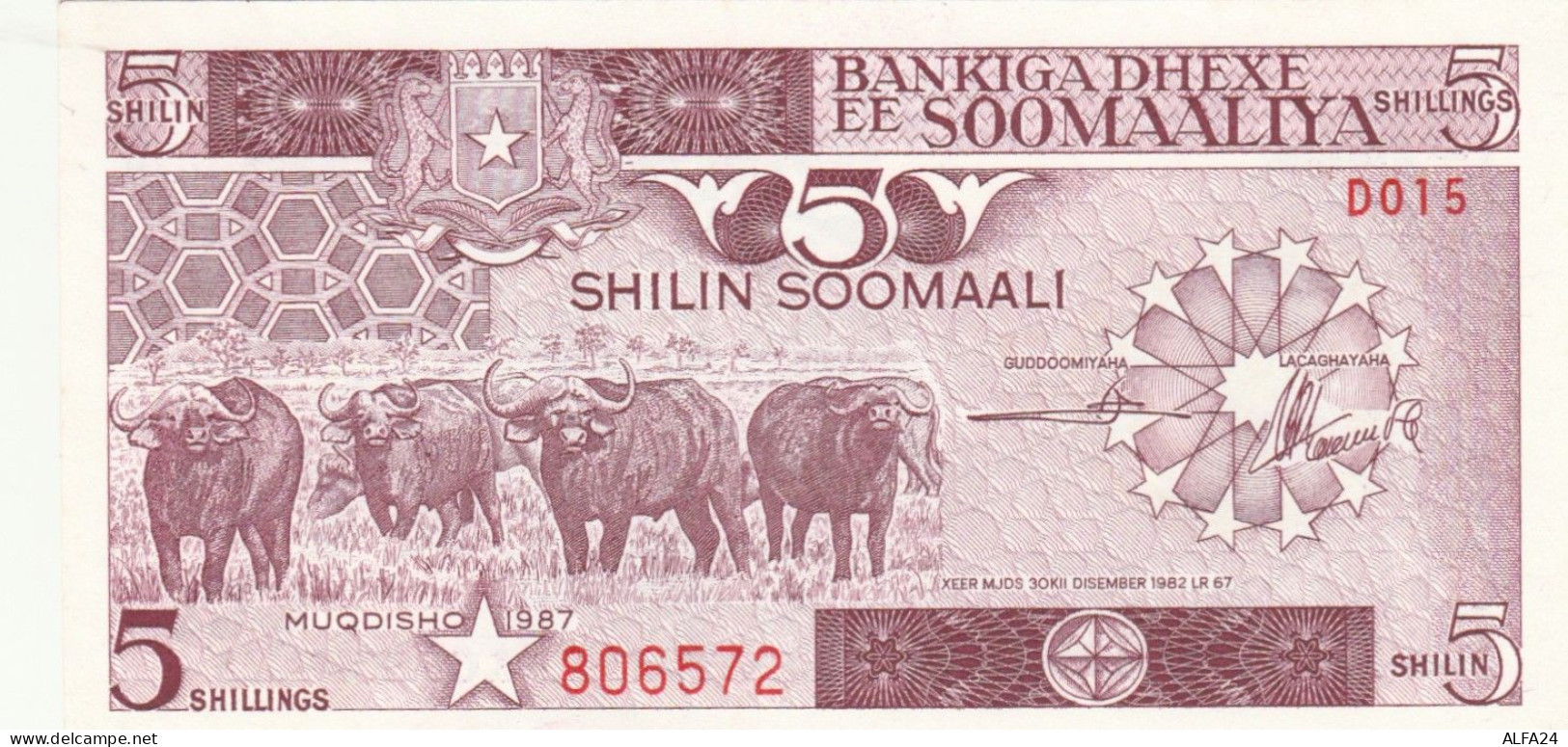 BANCONOTA SOMALIA 5 UNC (HP412 - Somalie