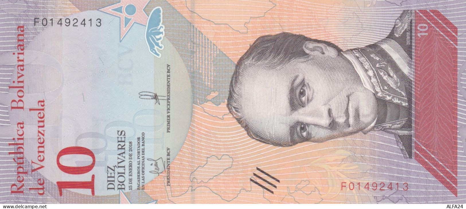 BANCONOTA VENEZUELA 10 UNC (HP141 - Venezuela