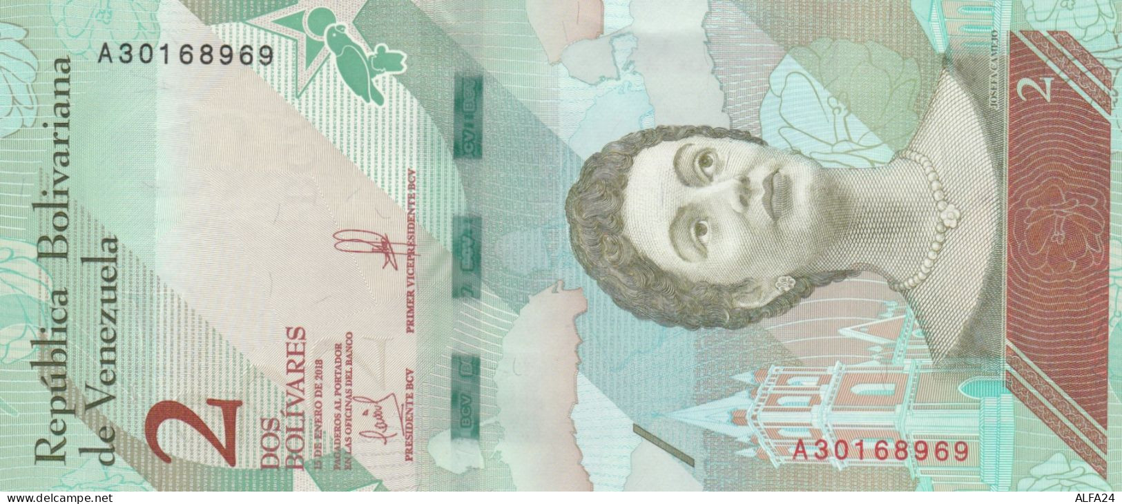 BANCONOTA VENEZUELA 2 UNC (HP148 - Venezuela